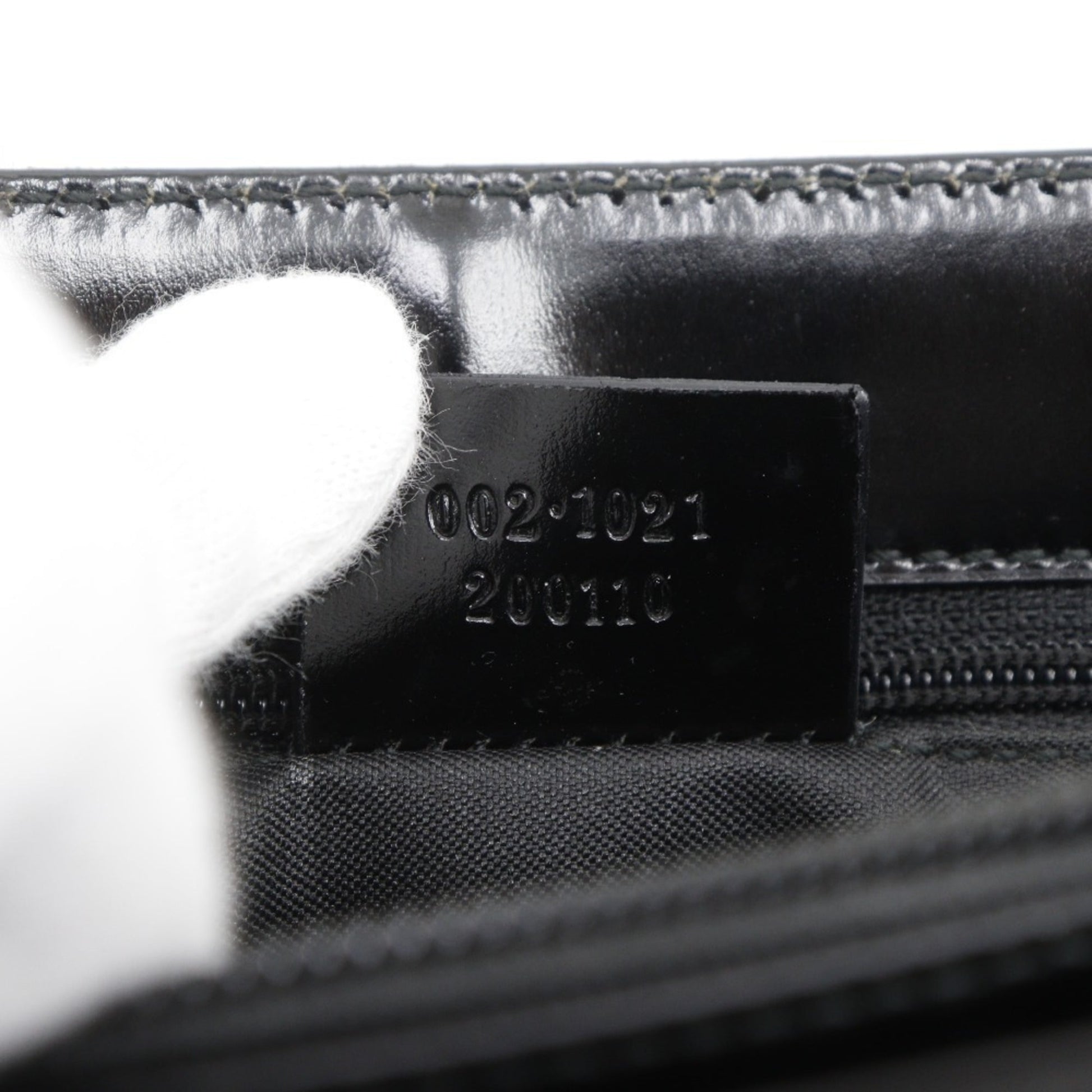 Gucci Black Gg Canvas Tote Bag