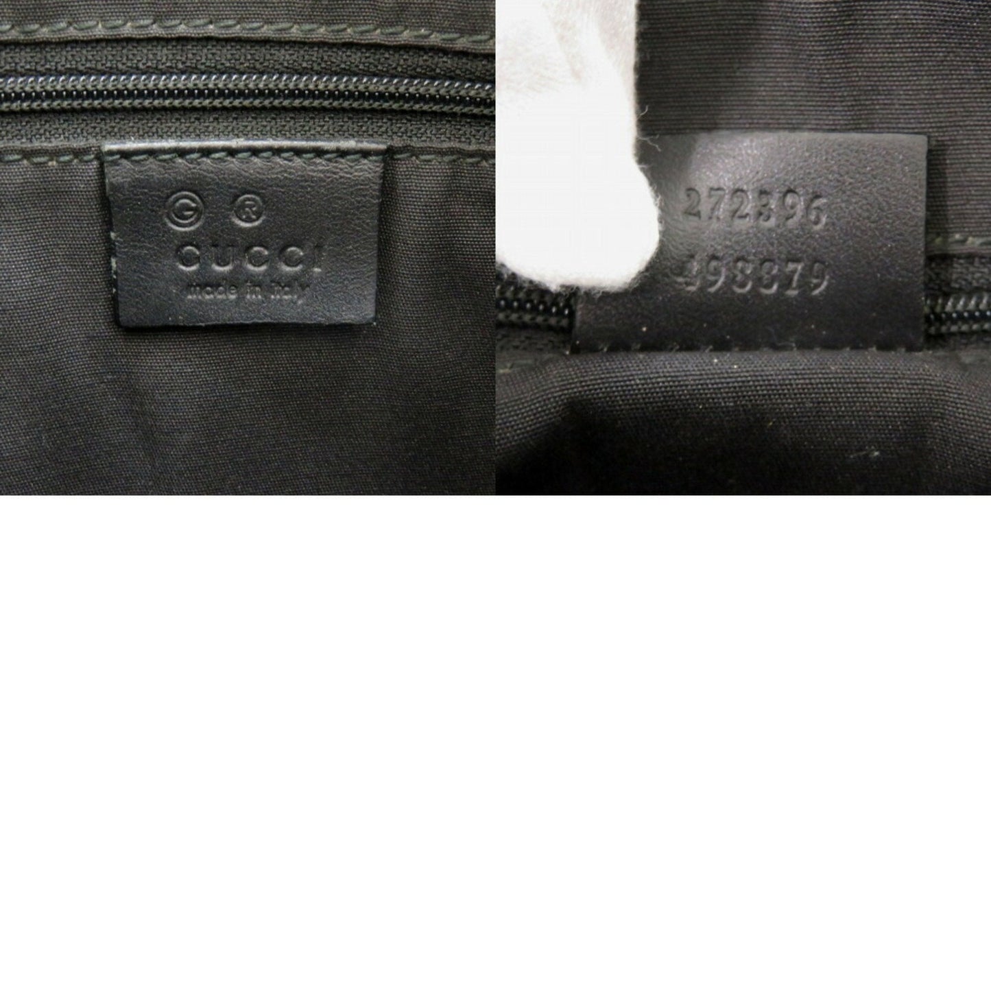 Gucci Black Suede Shoulder Bag