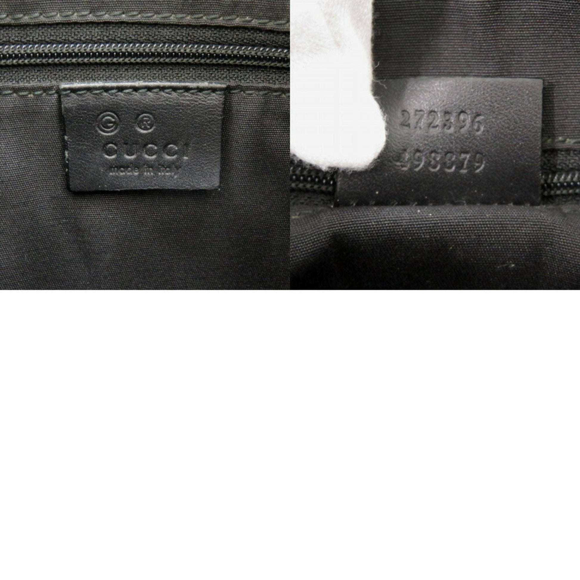 Gucci Black Suede Shoulder Bag