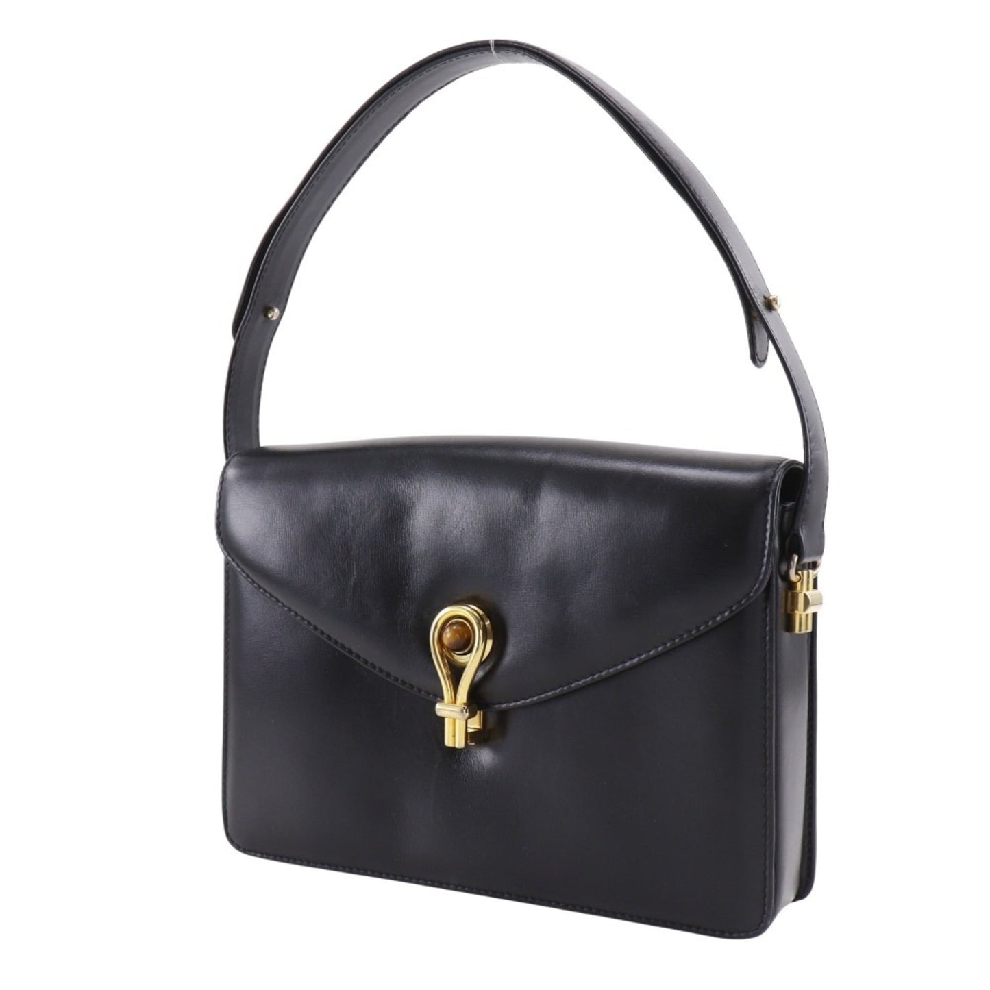 Gucci Black Leather Shoulder Bag