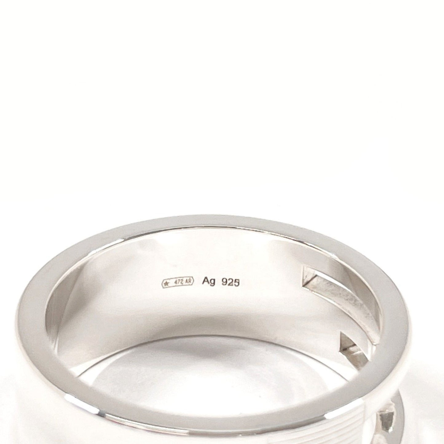 Gucci Silver Silver 925 Band Ring