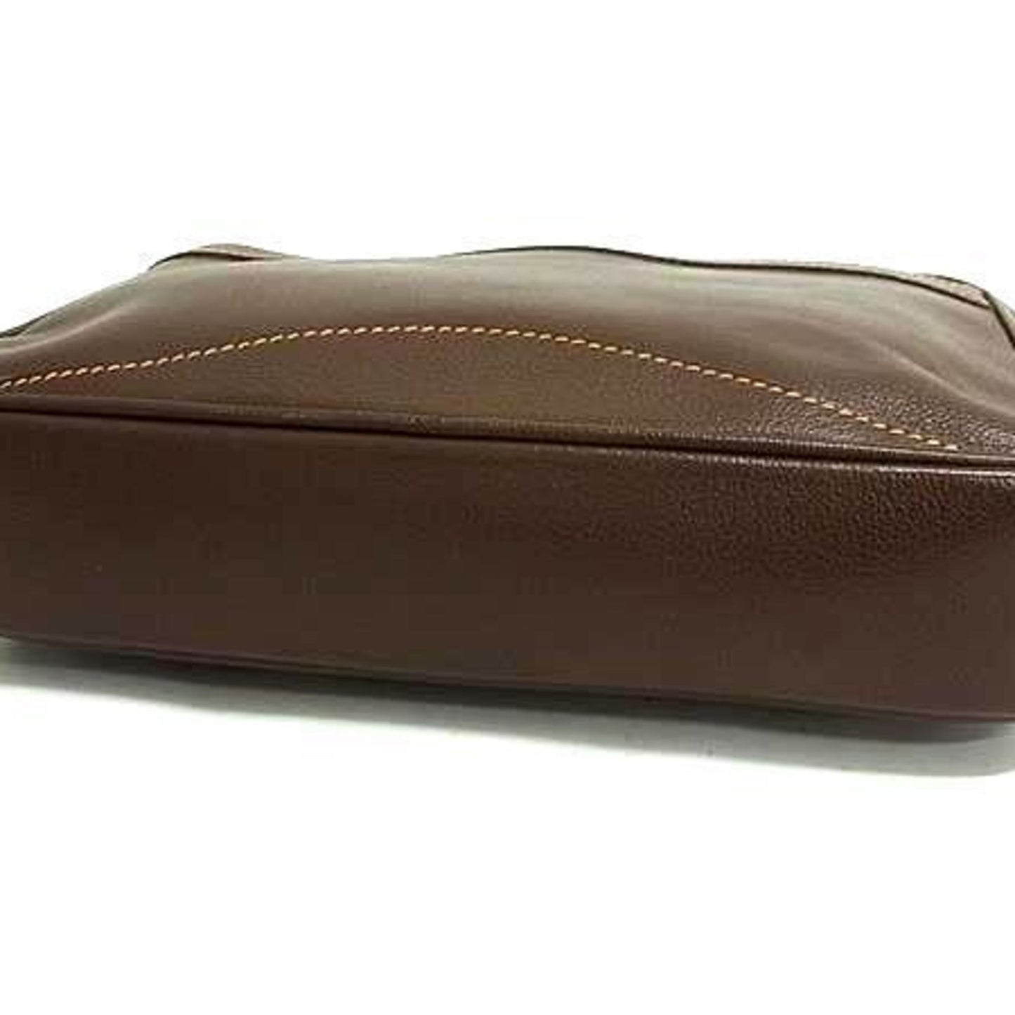 Gucci Brown Leather Clutch Bag Handbag