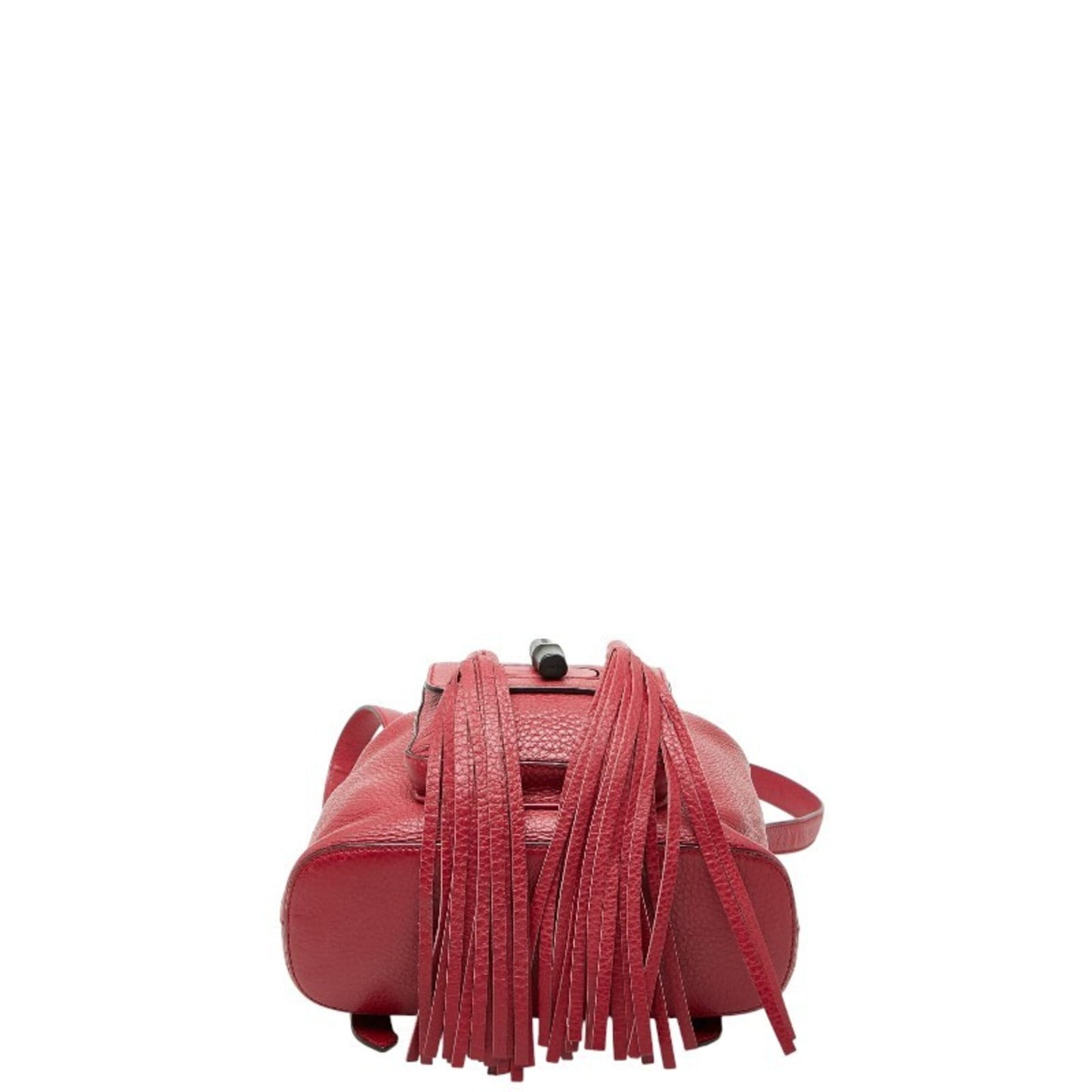 Gucci Red Color Leather Backpack