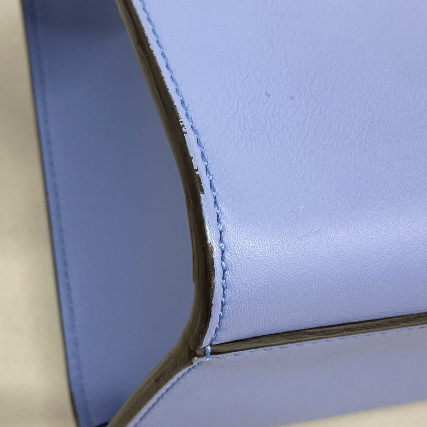 Gucci Blue Leather Handbag