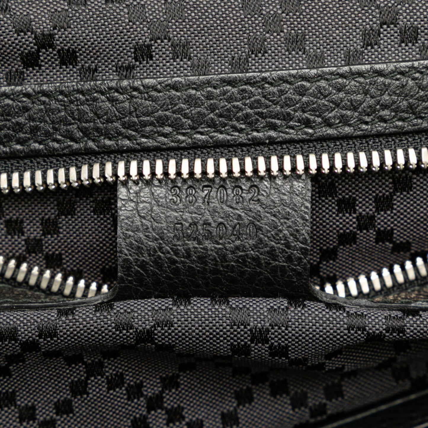 Gucci Black Leather Clutch Bag