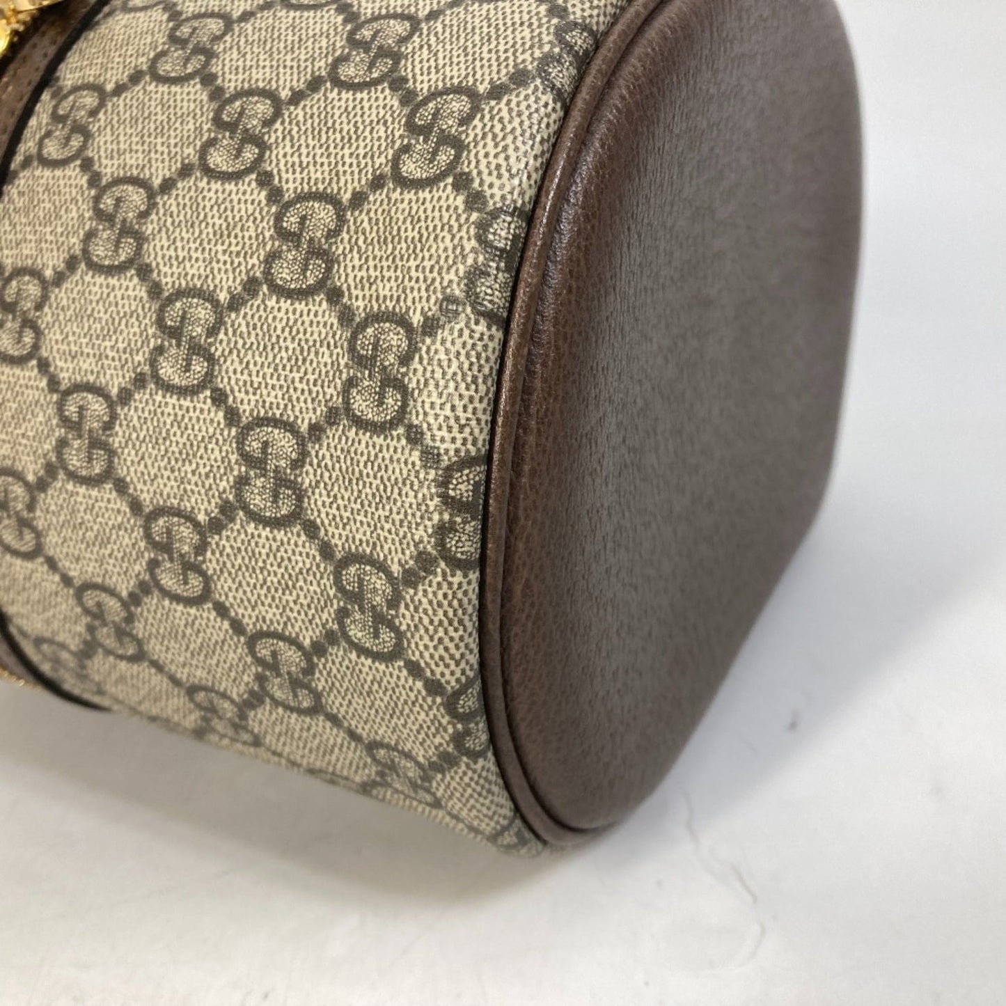 Gucci Beige Gg Supreme Handbag Vanity Bag