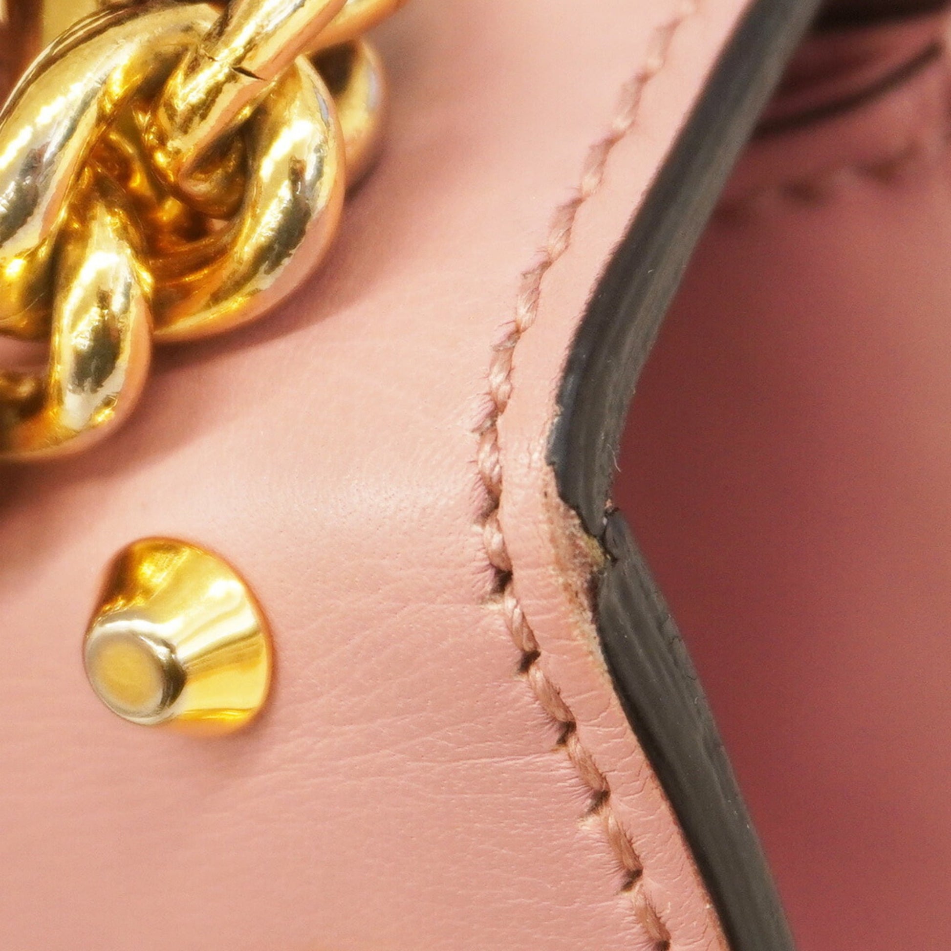 Gucci Pink Leather Shoulder Bag