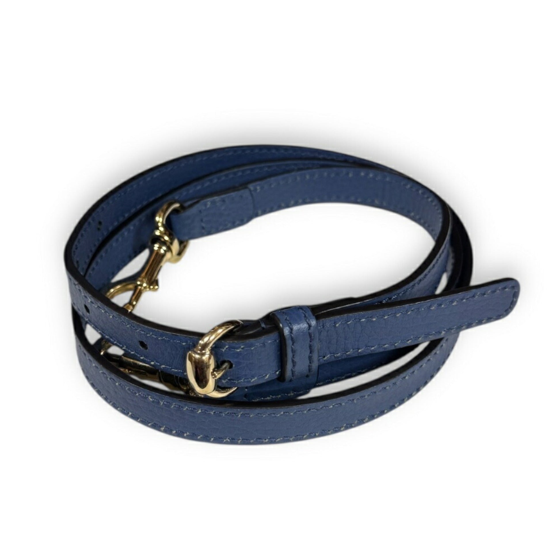 Gucci Soho Blue Leather Shoulder Bag