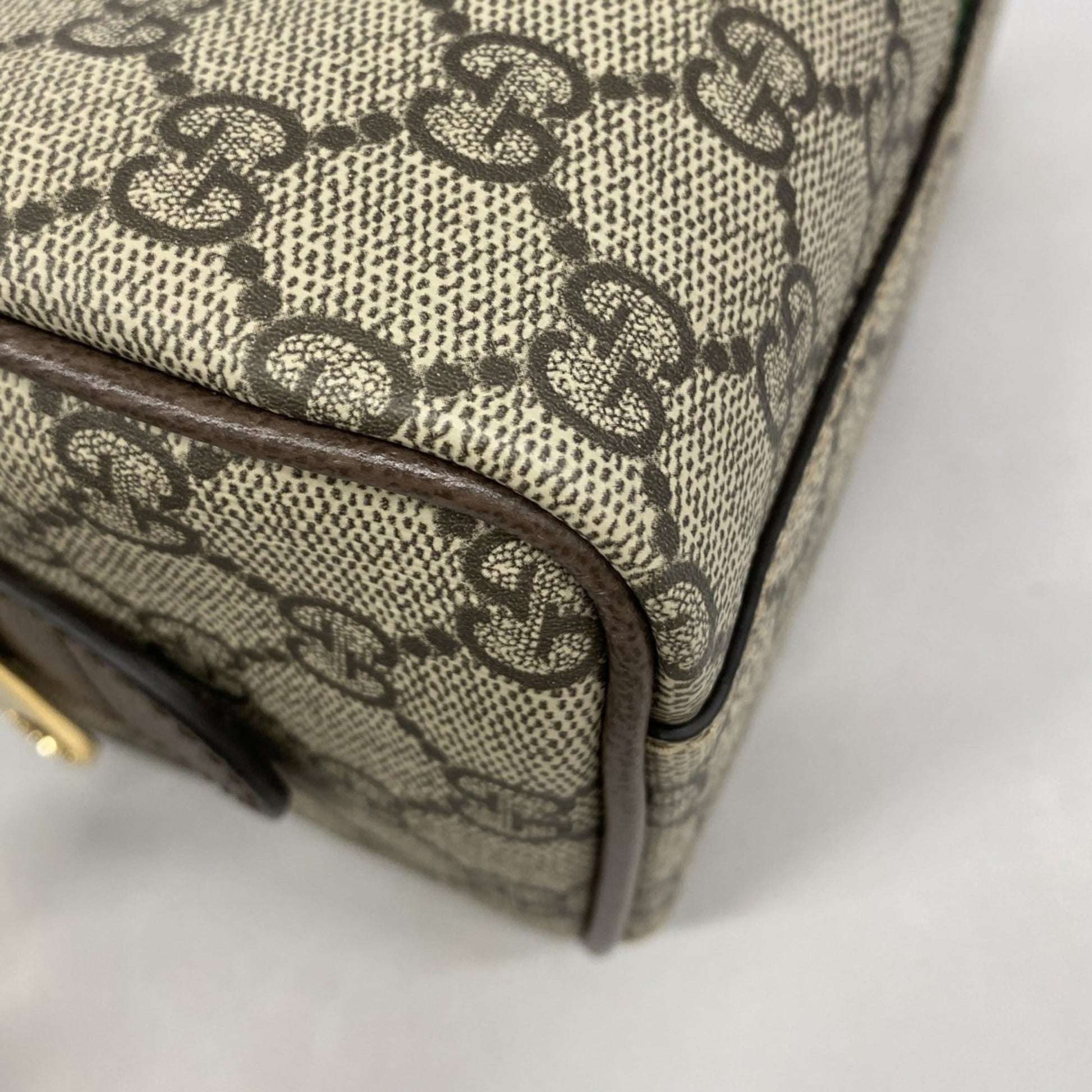 Gucci Brown Pvc Handbag