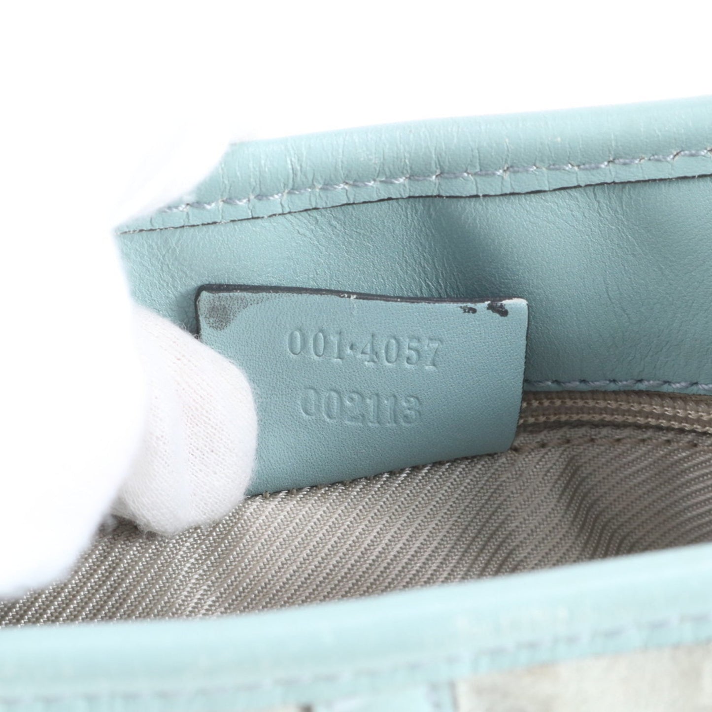 Gucci Green Leather Shoulder Bag