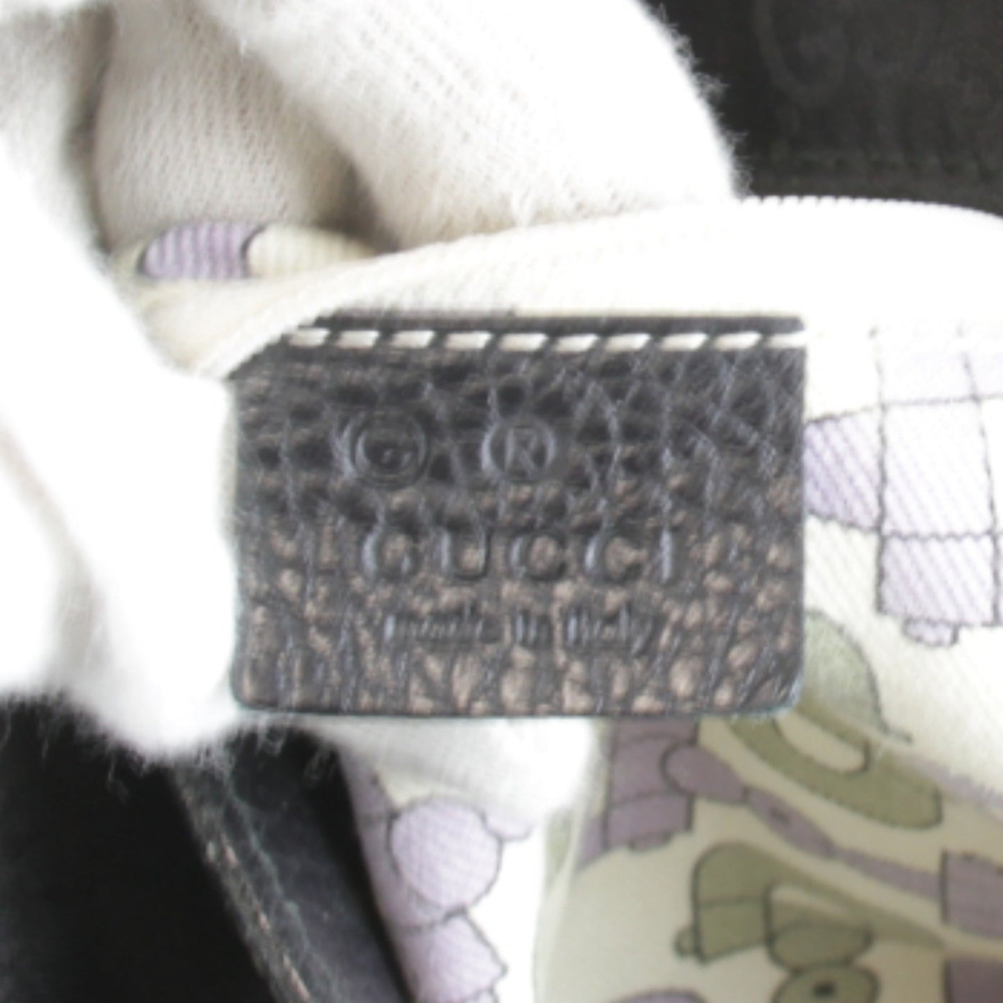 Gucci Black Nylon Shoulder Bag