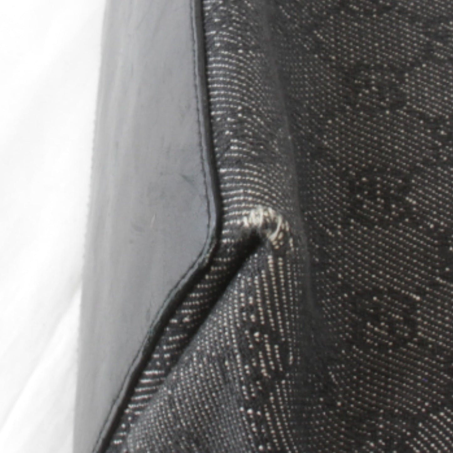 Gucci Black Gg Canvas Tote Bag