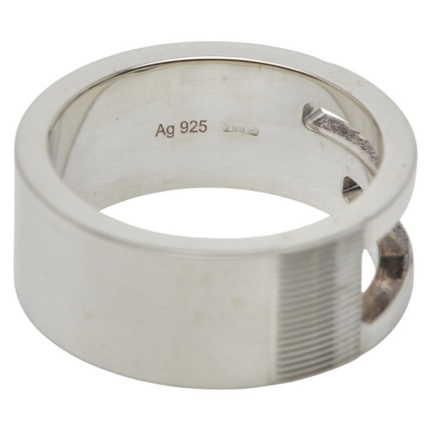 Gucci Silver Silver 925 Band Ring