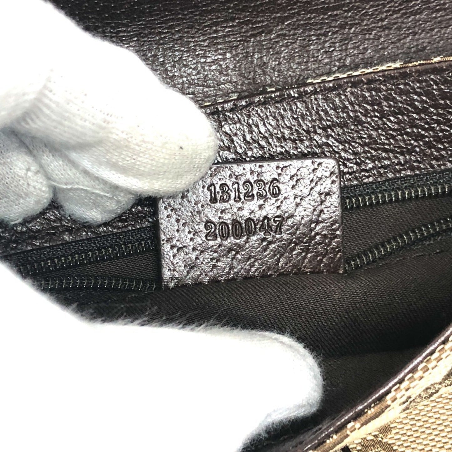 Gucci Beige Brown Gg Canvas Fanny Pack