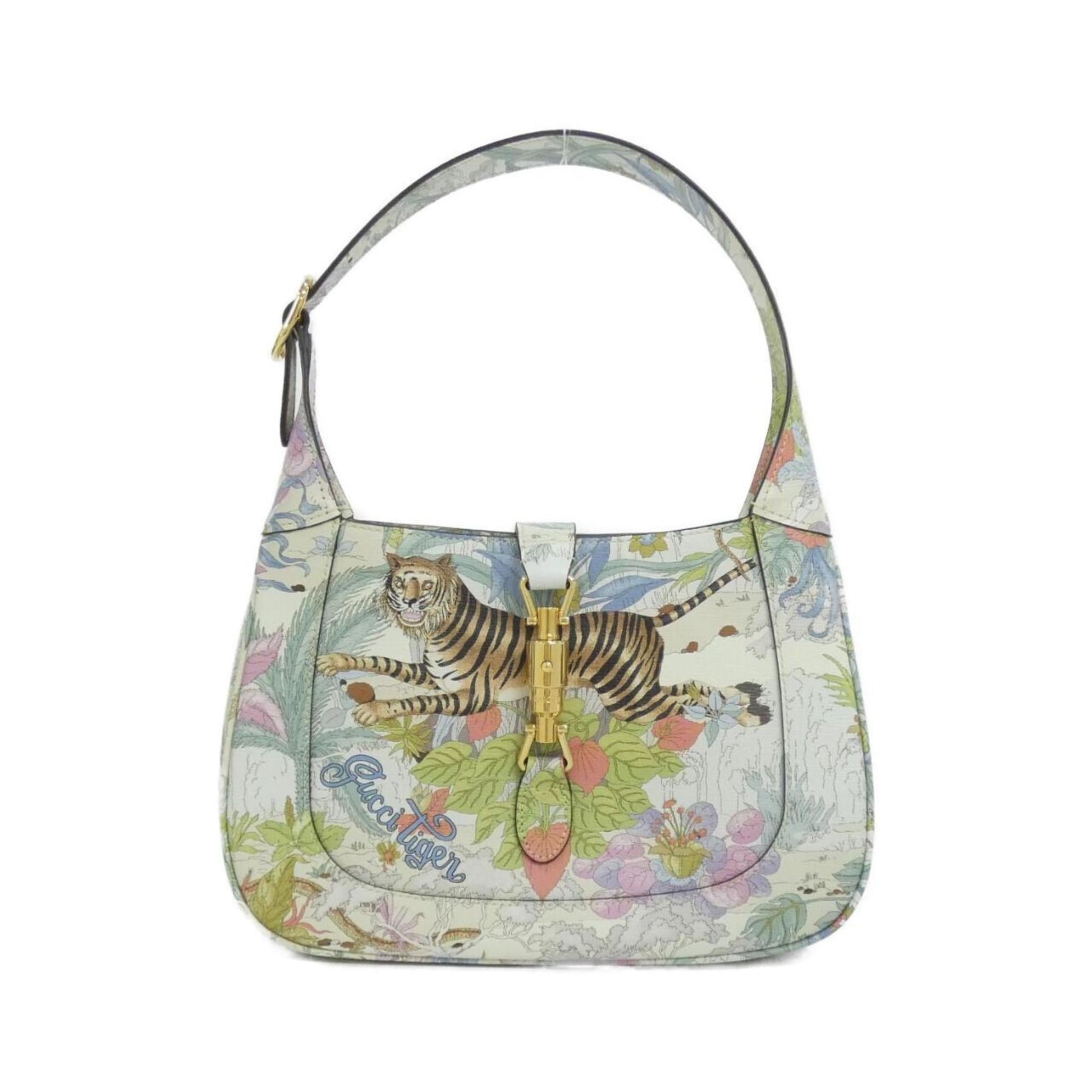 Gucci Off-White Leather Shoulder Bag