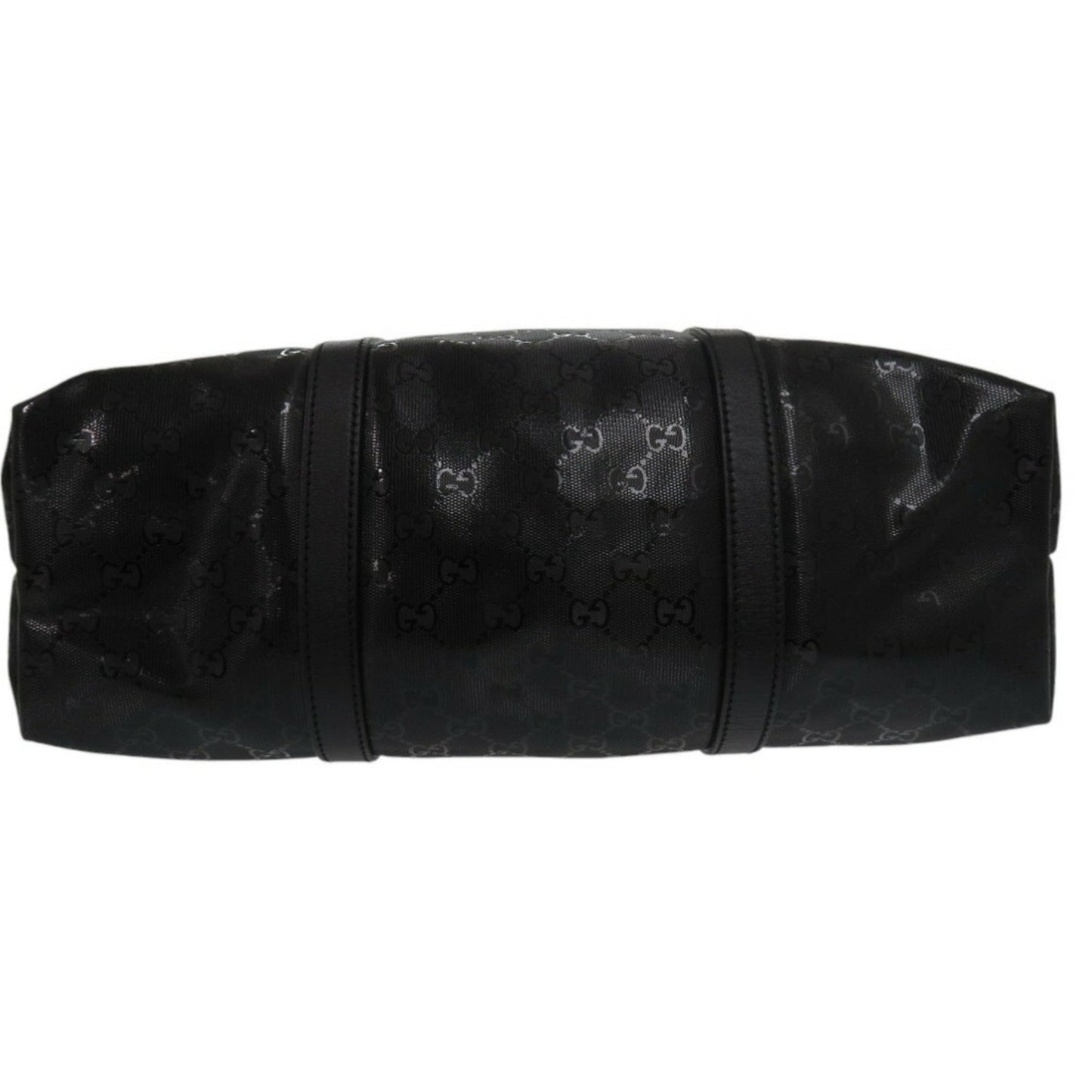 Gucci Black Pvc Tote Bag