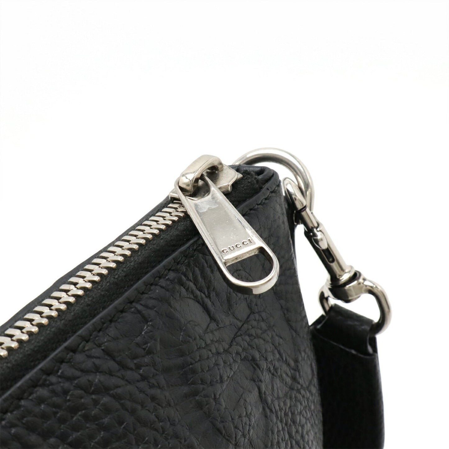 Gucci Black Leather Clutch Bag Shoulder Bag