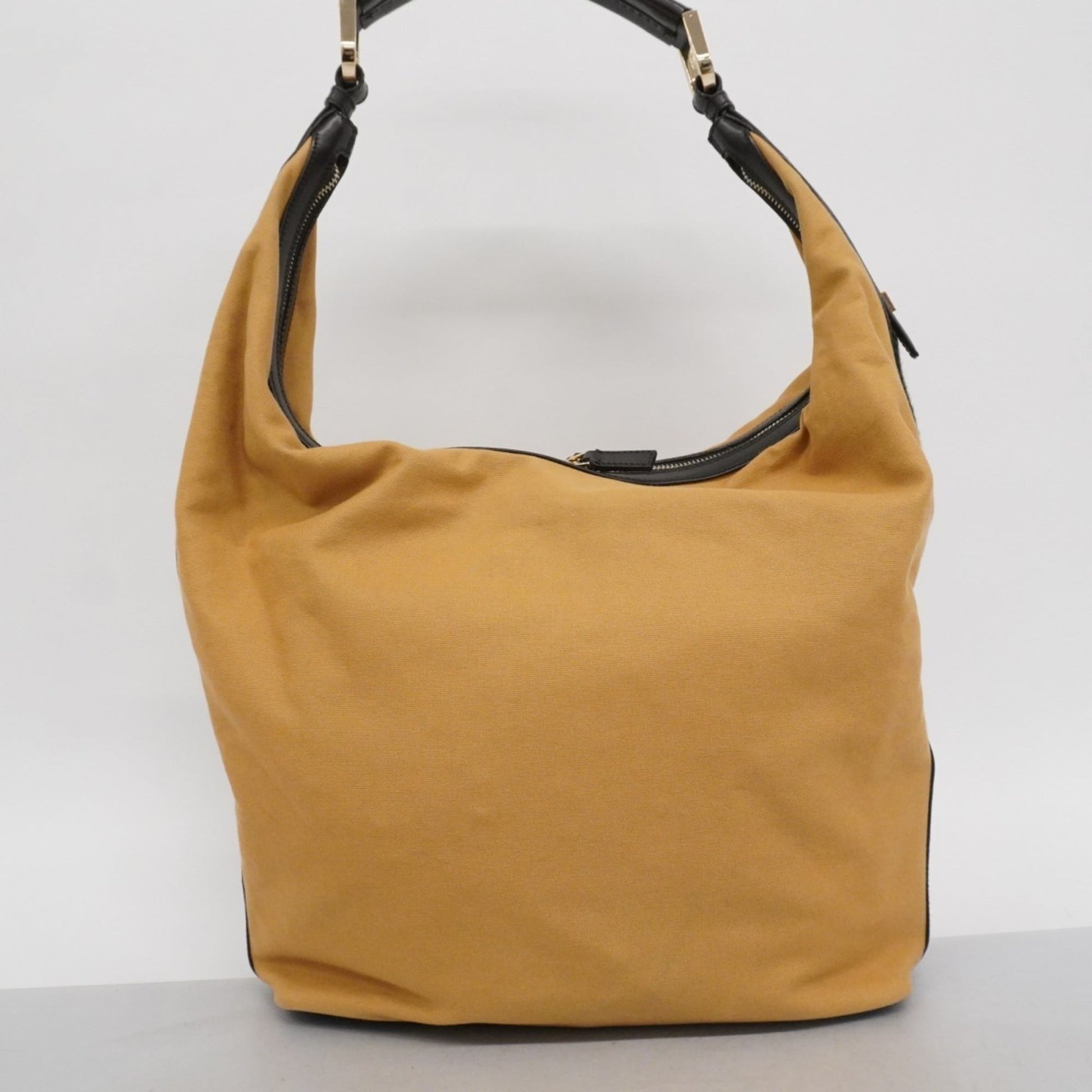 Gucci Beige Canvas Shoulder Bag