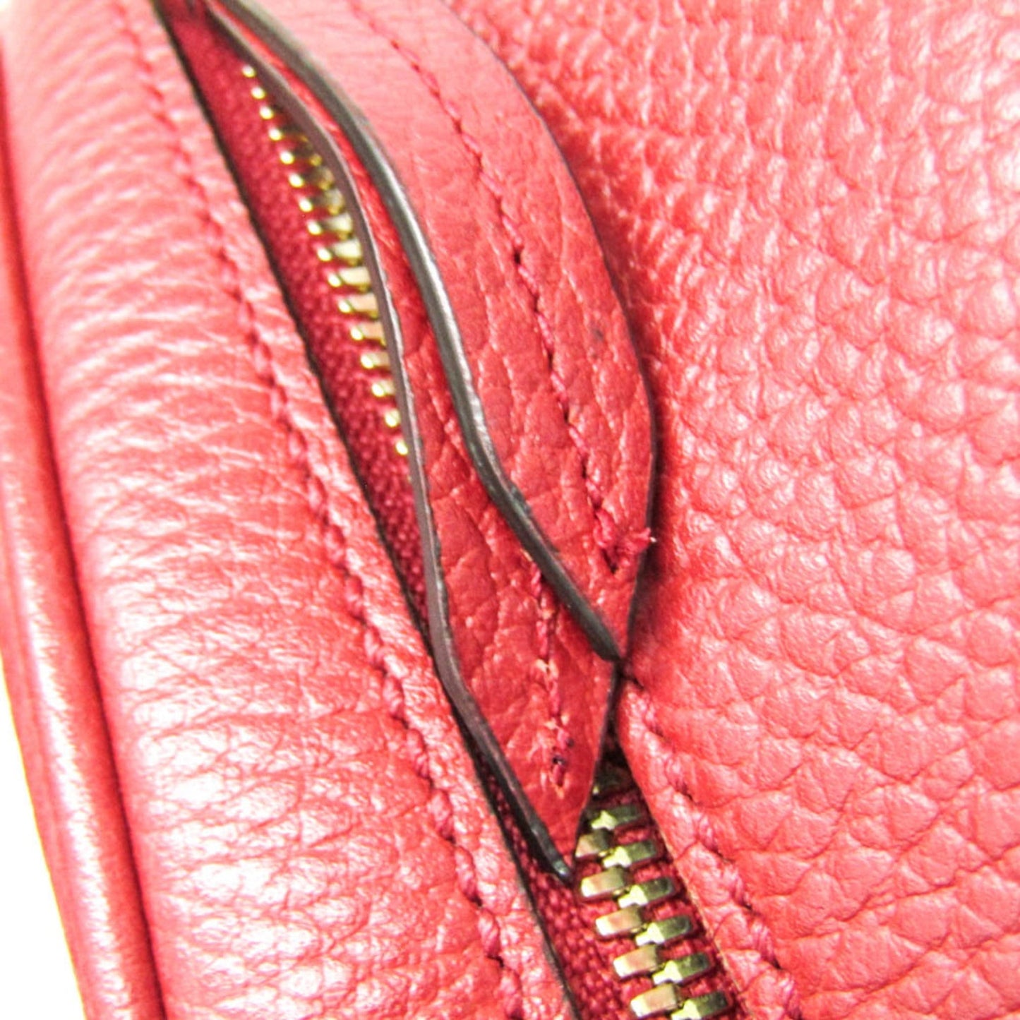 Gucci Soho Red Color Leather Backpack