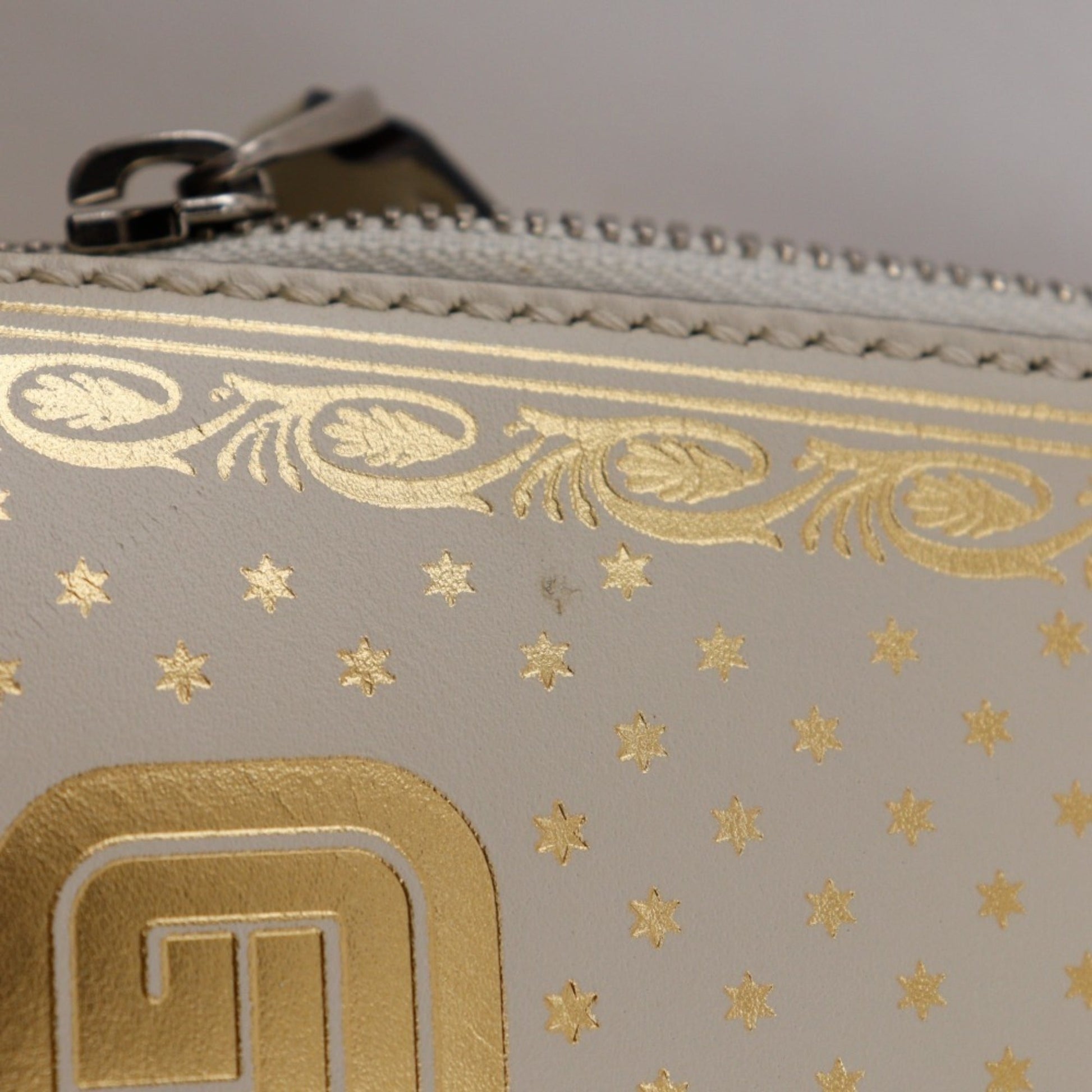 Gucci White Leather Shoulder Bag