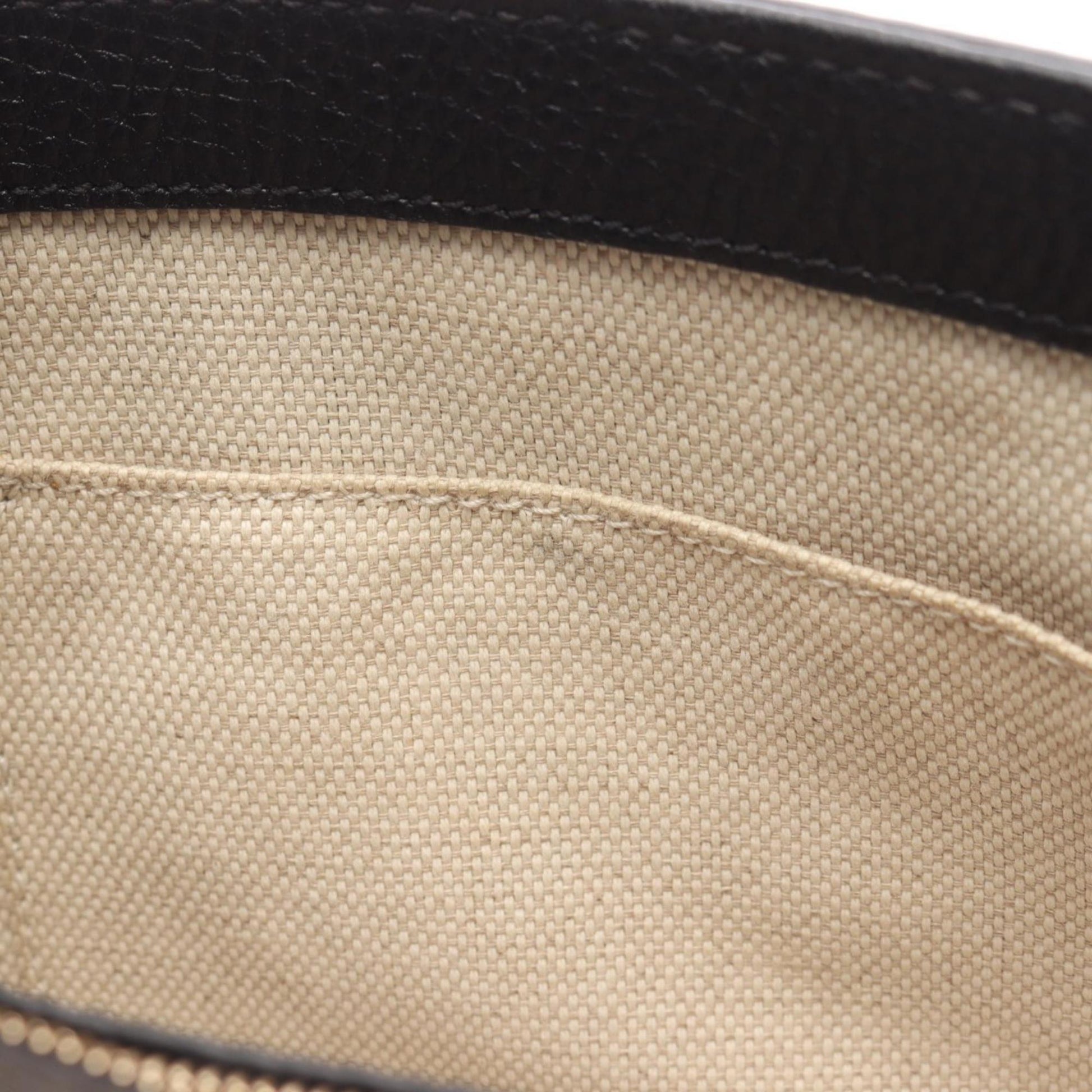 Gucci Black Leather Shoulder Bag