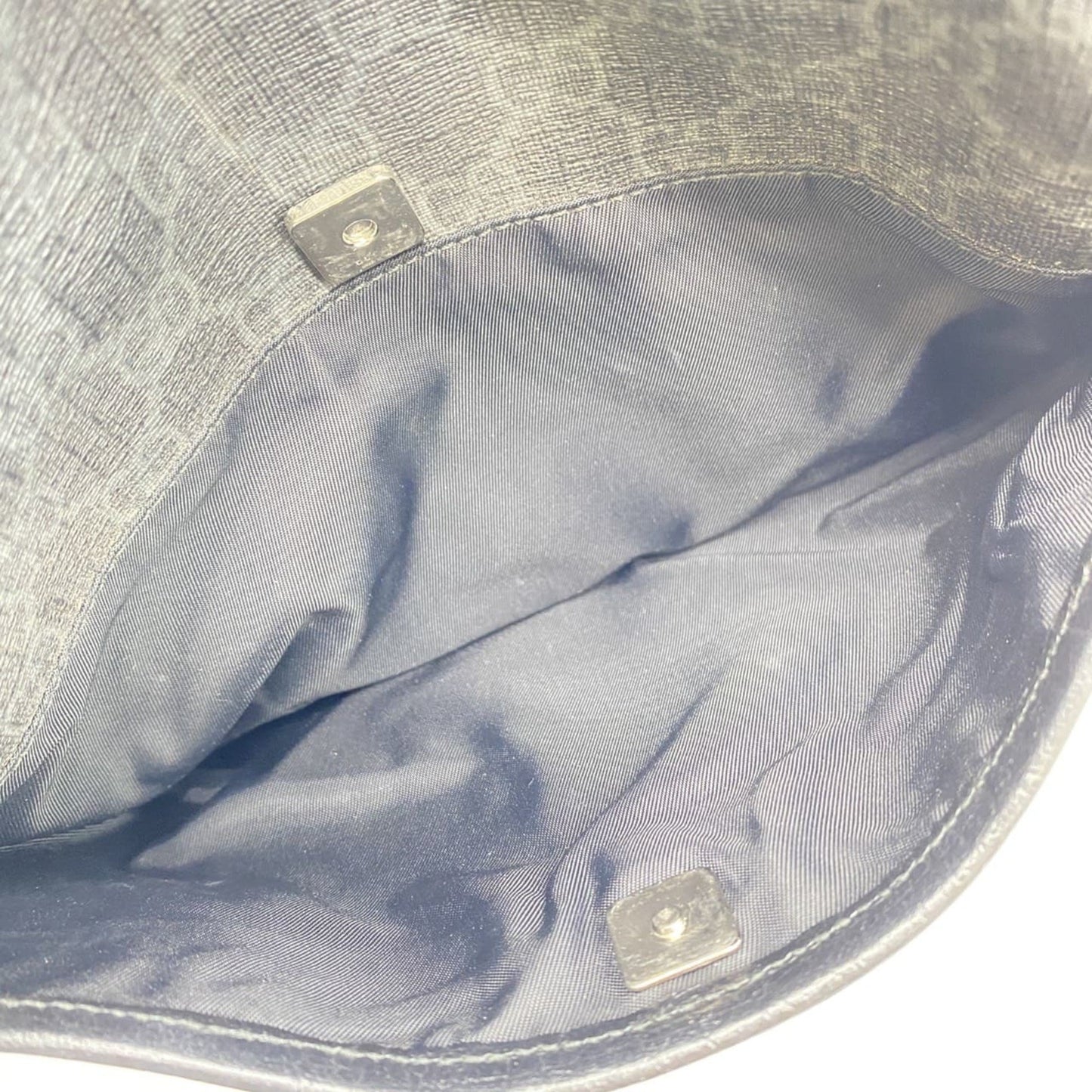 Gucci Black Gg Supreme Shoulder Bag