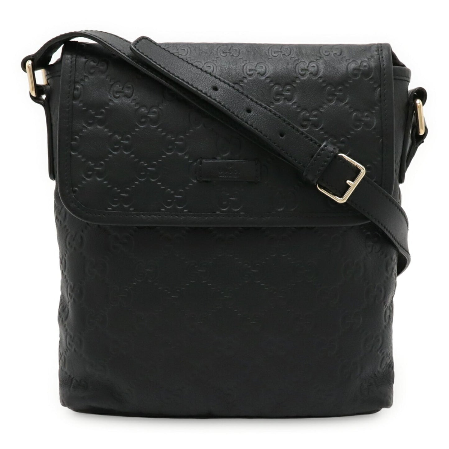 Gucci Black Leather Shoulder Bag