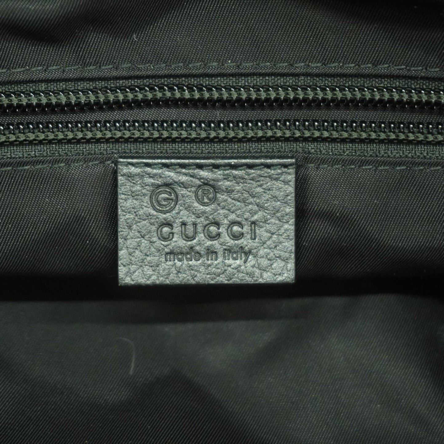 Gucci Black Nylon Backpack