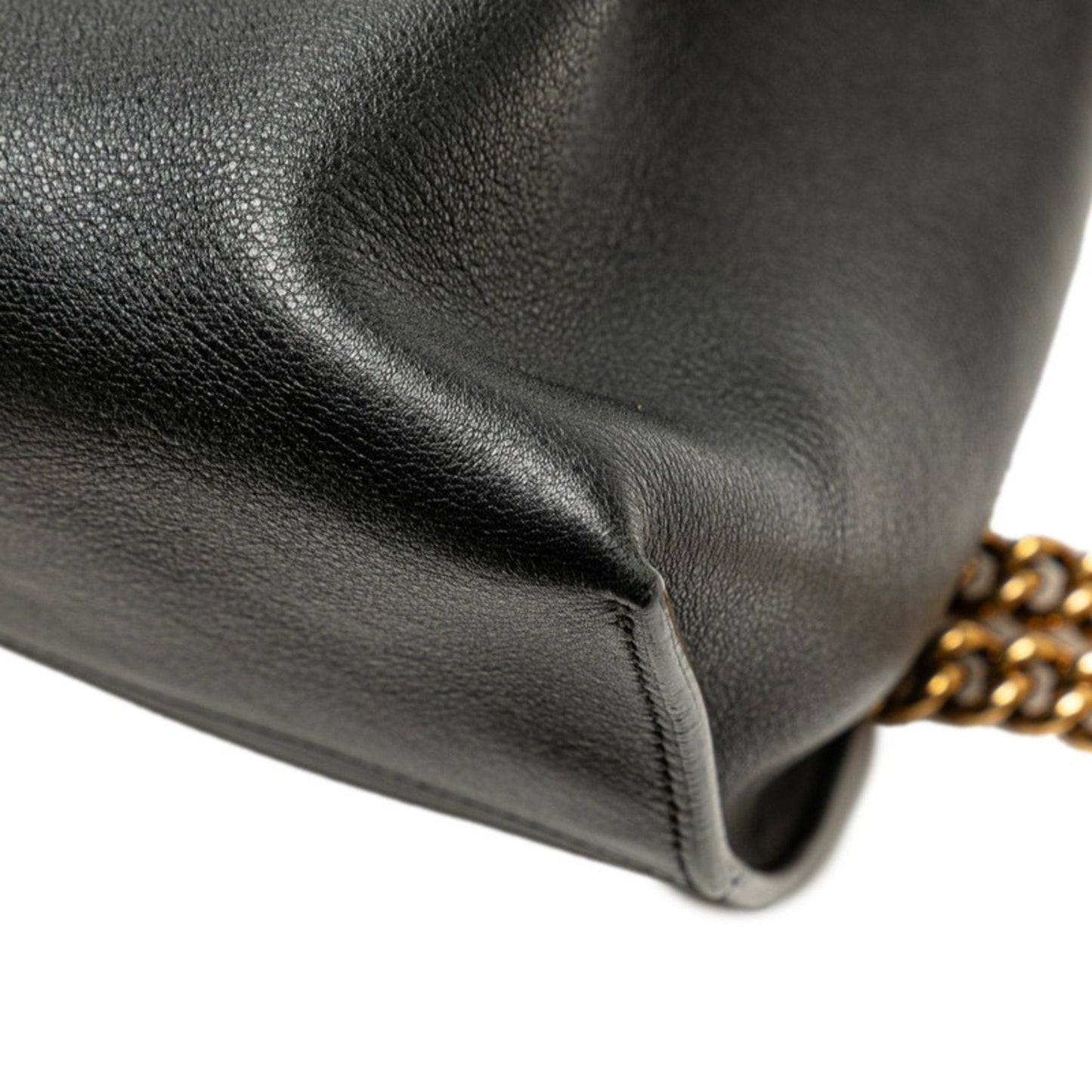 Gucci Animalier Black Green White Leather Backpack