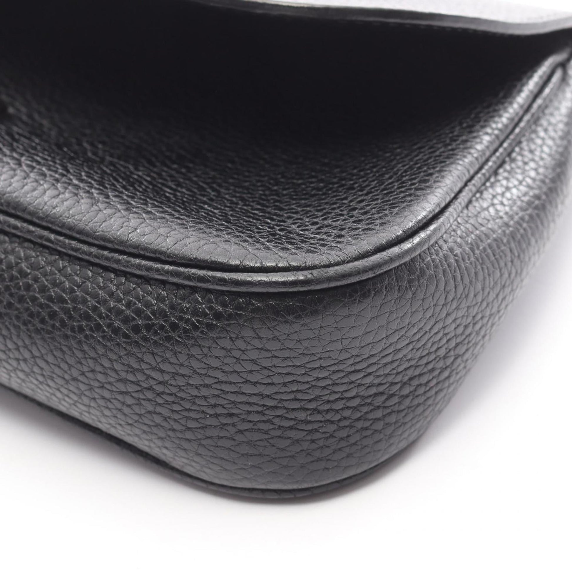 Gucci Black Leather Shoulder Bag