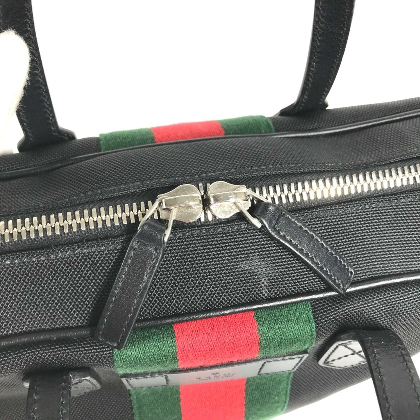 Gucci Black Leather Tote Bag