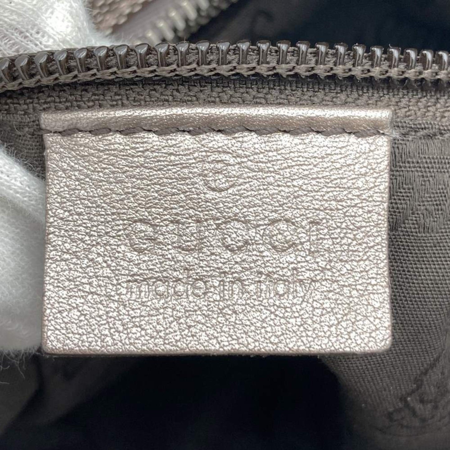 Gucci Gg Imprimé Metallic Pink Gg Imprimé Shoulder Bag Sling Bag