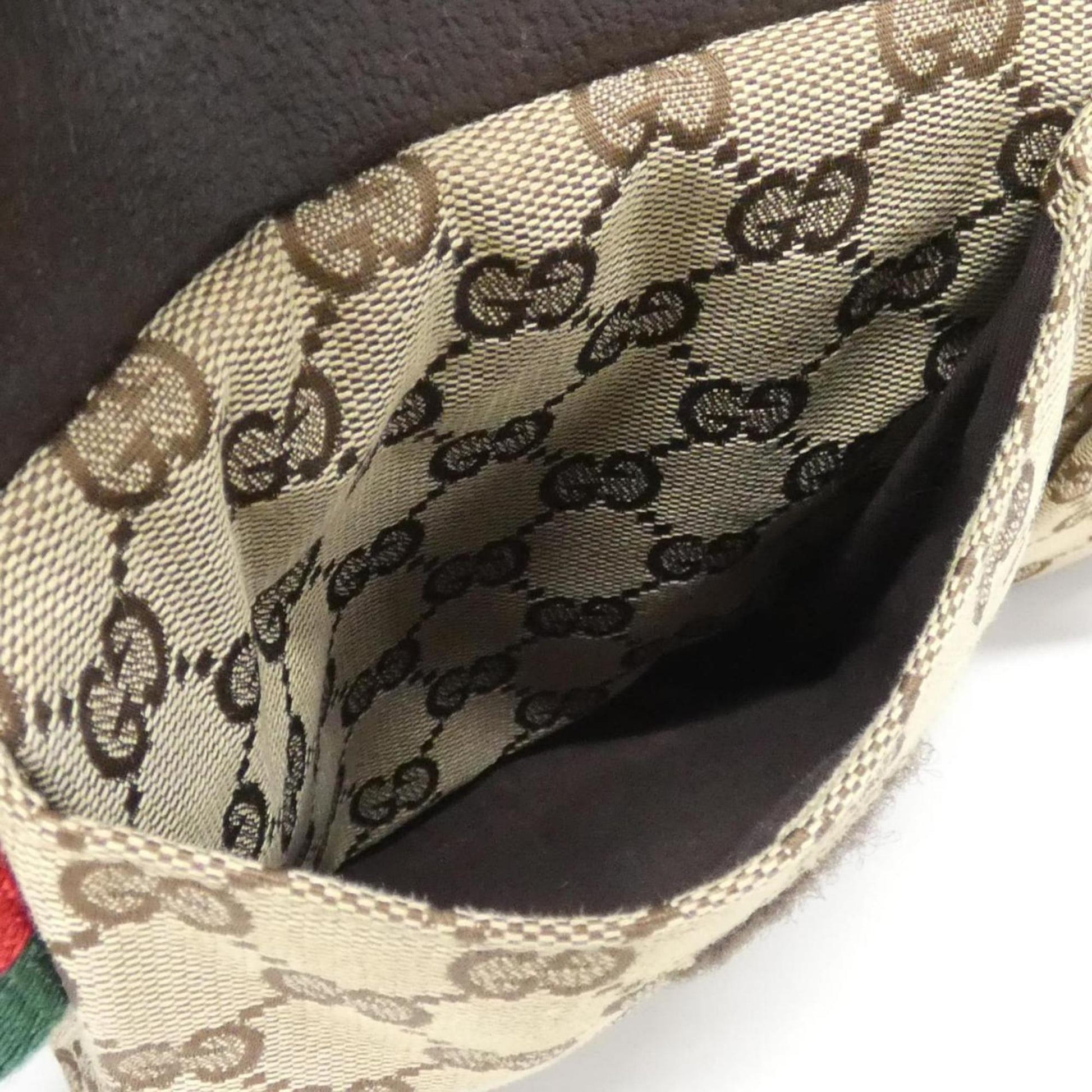 Gucci Beige Gg Canvas Fanny Pack