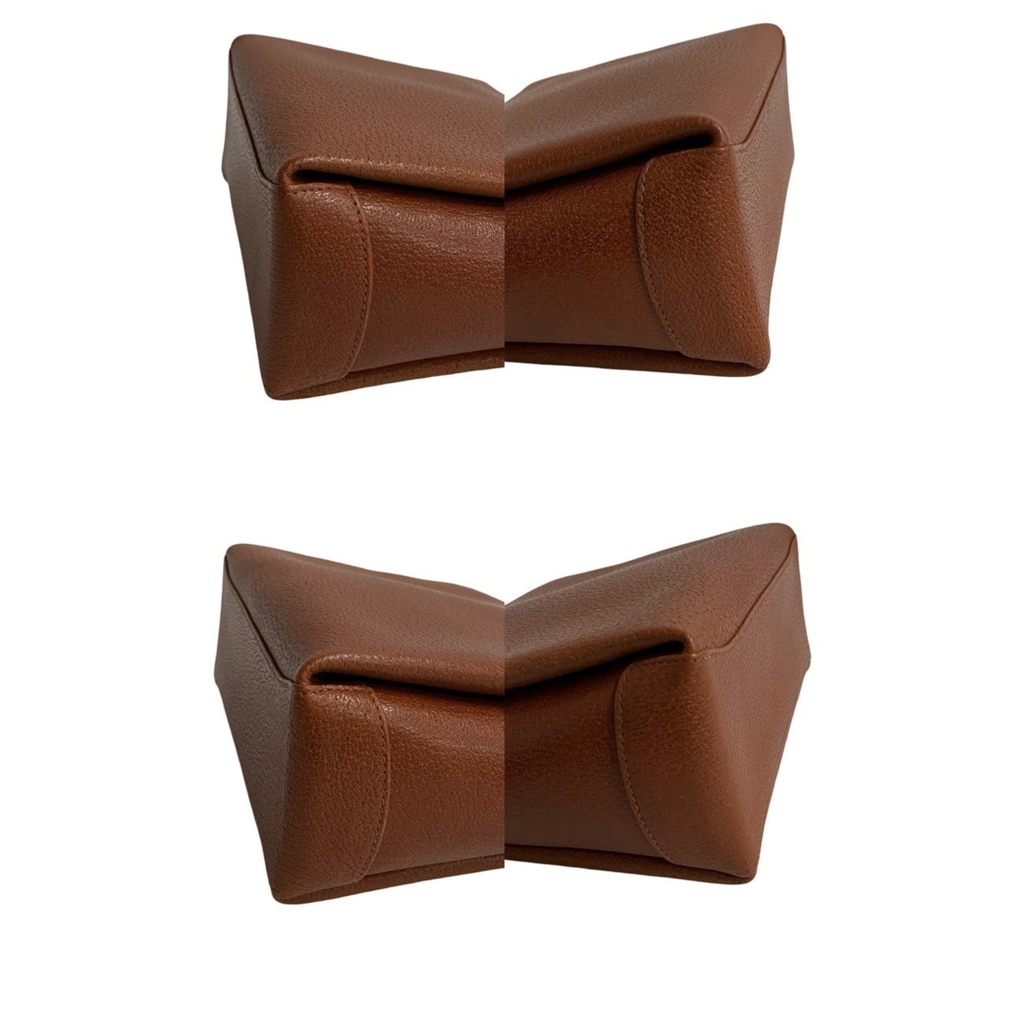 Gucci Brown Leather Handbag Tote Bag