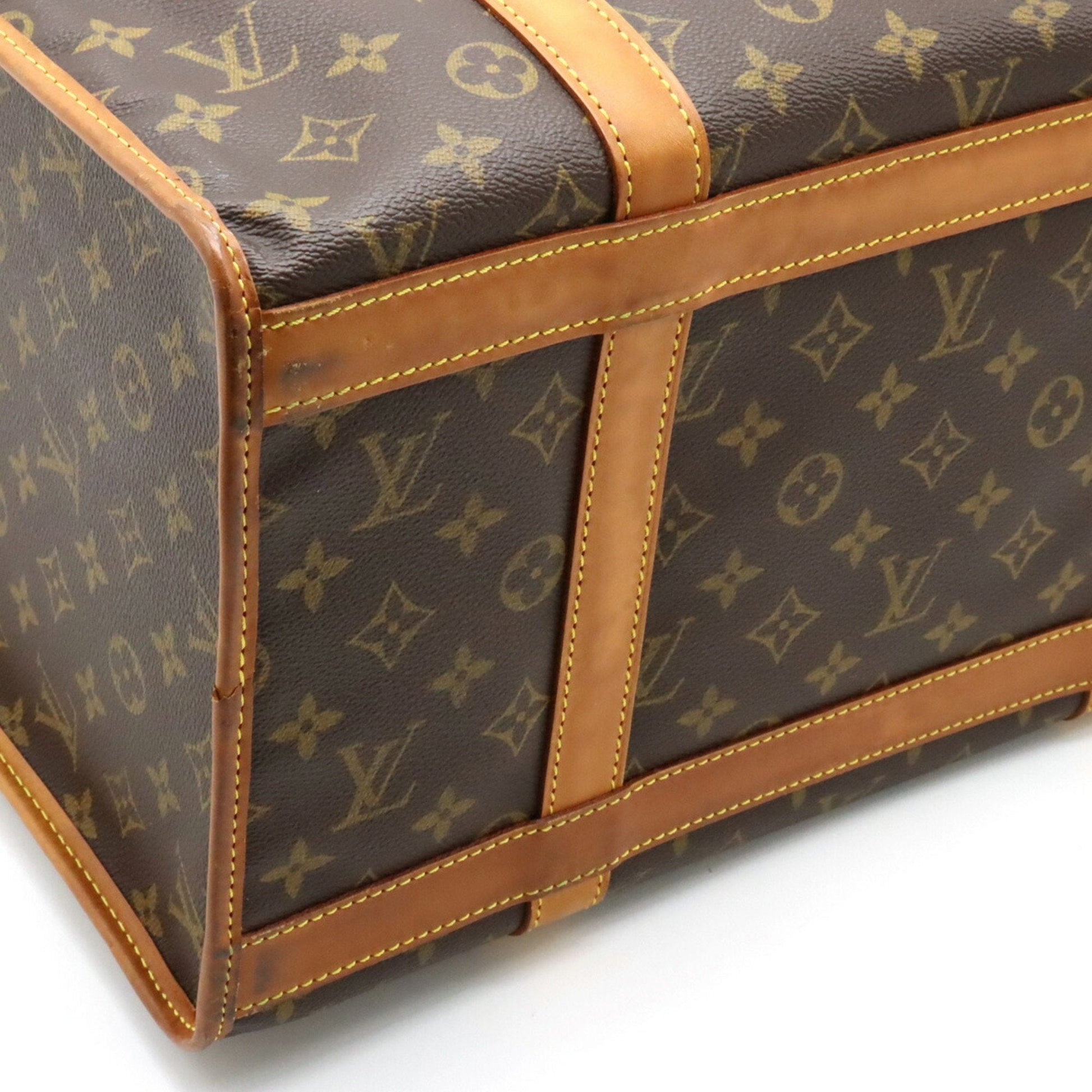 LOUIS VUITTON Monogram Sac Chillen 40 Small Dog Carrier Bag Pet Boston M42024
