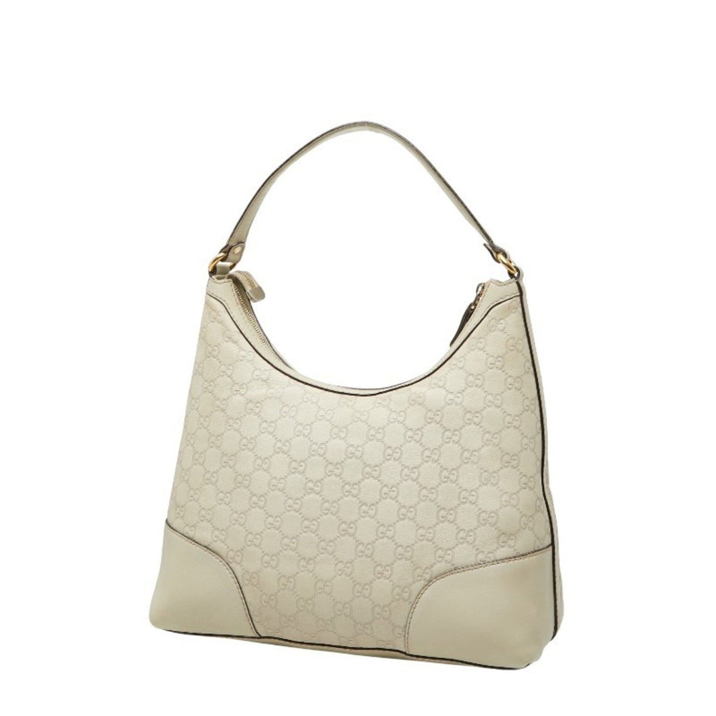 Gucci Guccissima White Leather Tote Bag