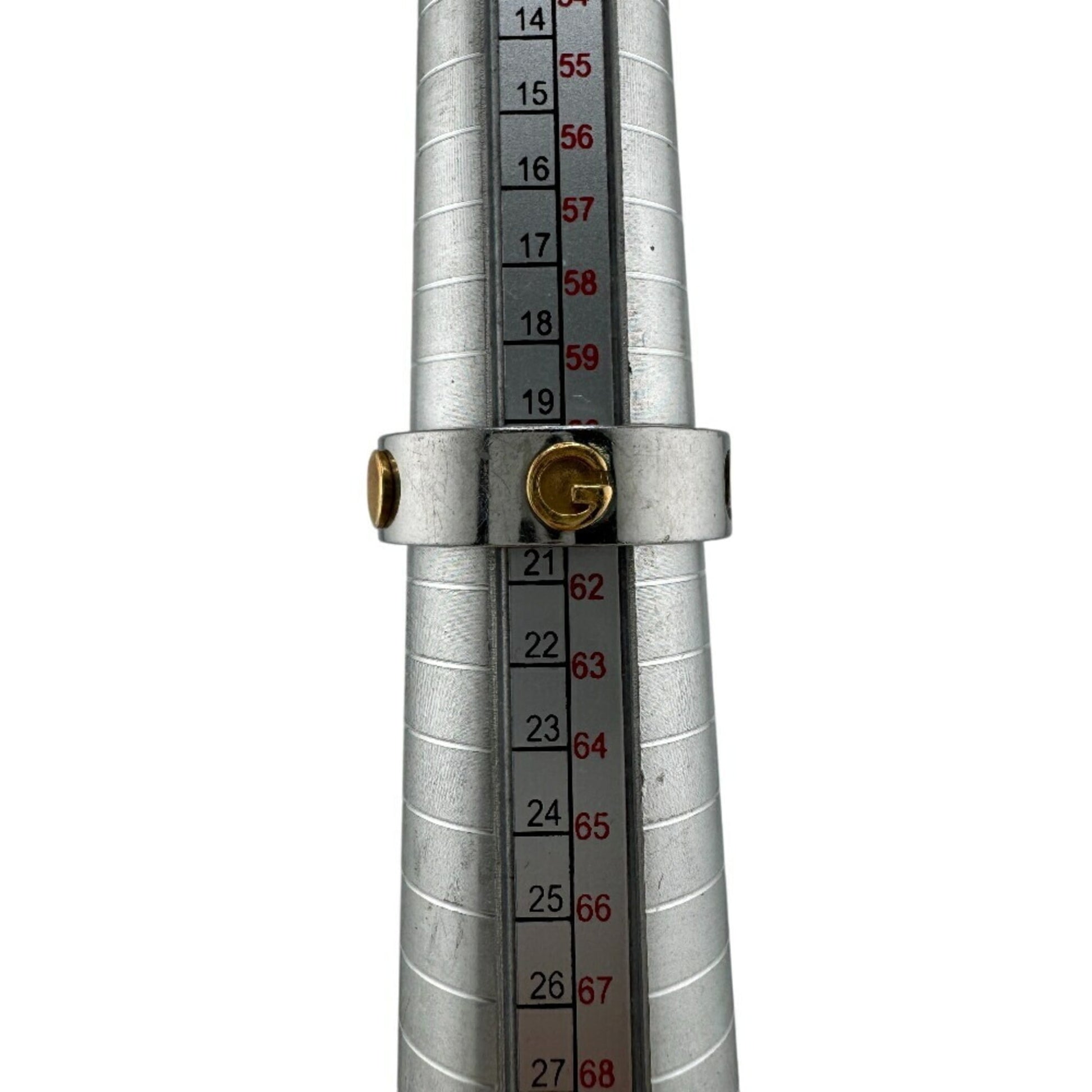 Gucci Gold Silver Gold Plating Band Ring