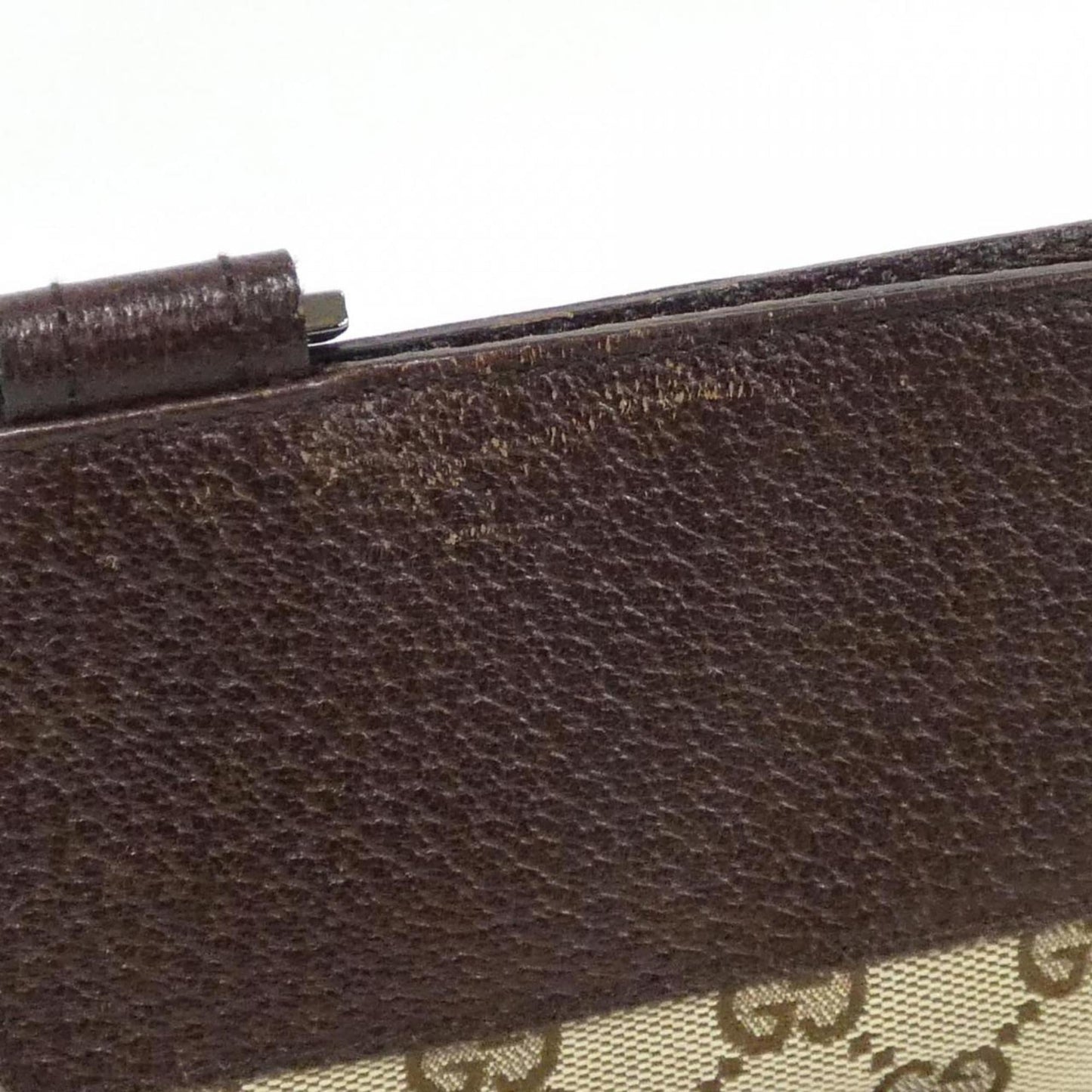 Gucci Beige Brown Gg Canvas Shoulder Bag