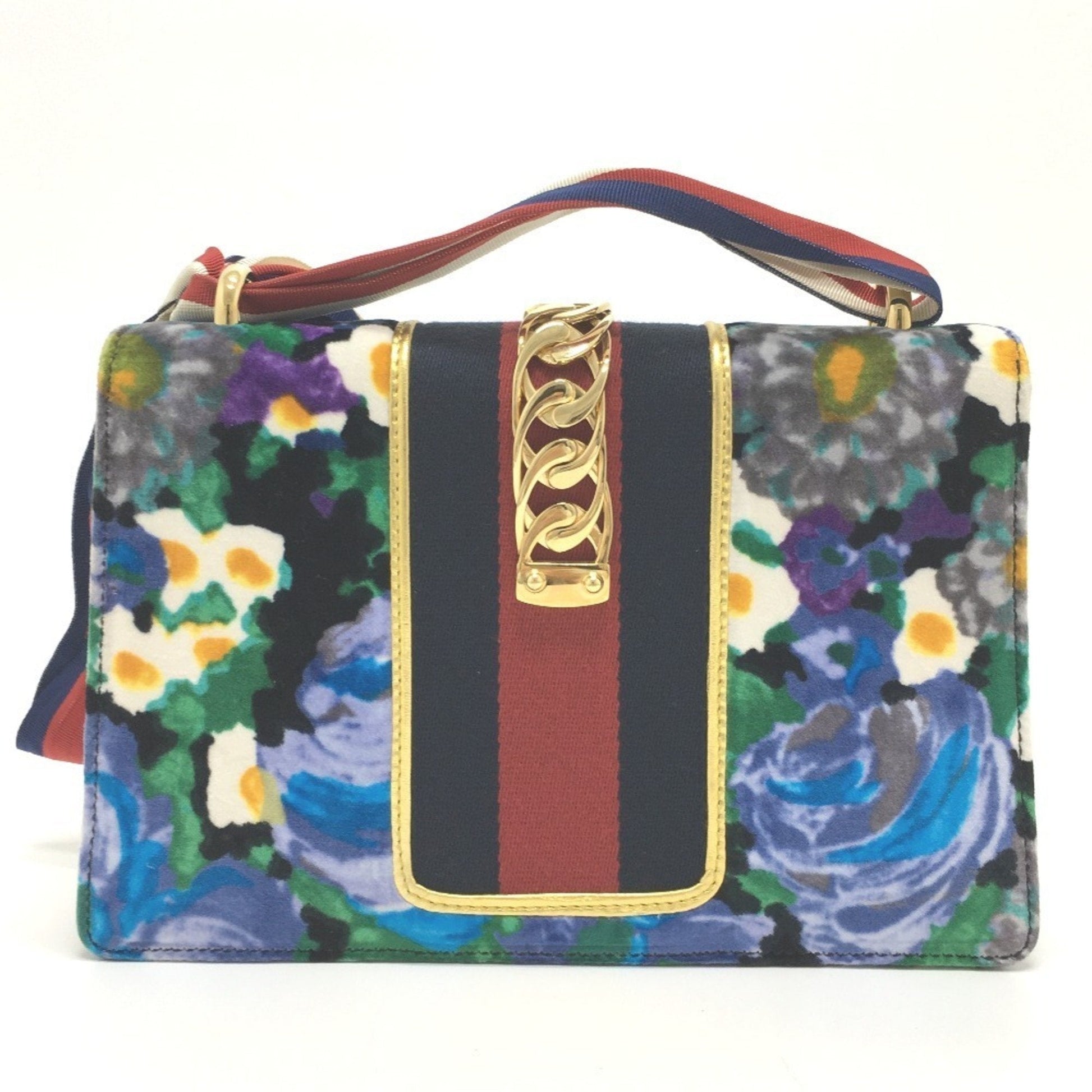 Gucci Multi-Color Leather Shoulder Bag