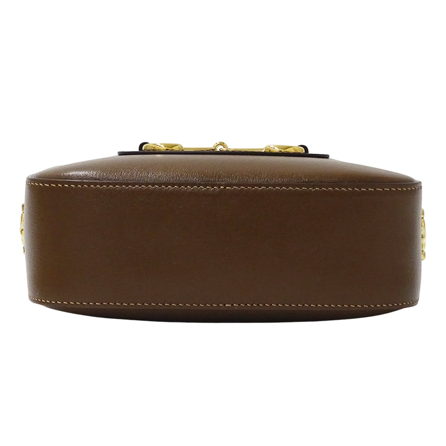 Gucci Brown Leather Shoulder Bag