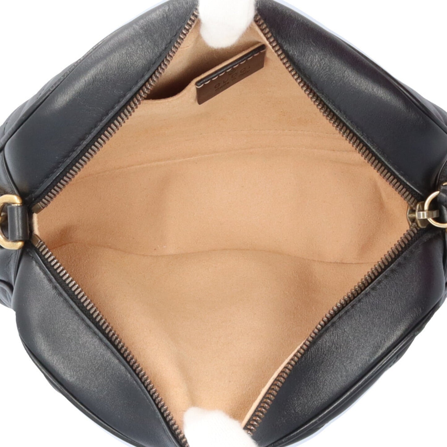 Gucci Gg Marmont Black Leather Shoulder Bag
