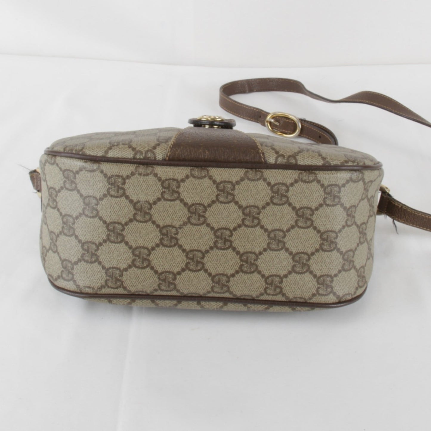 Gucci Brown Gg Supreme Shoulder Bag