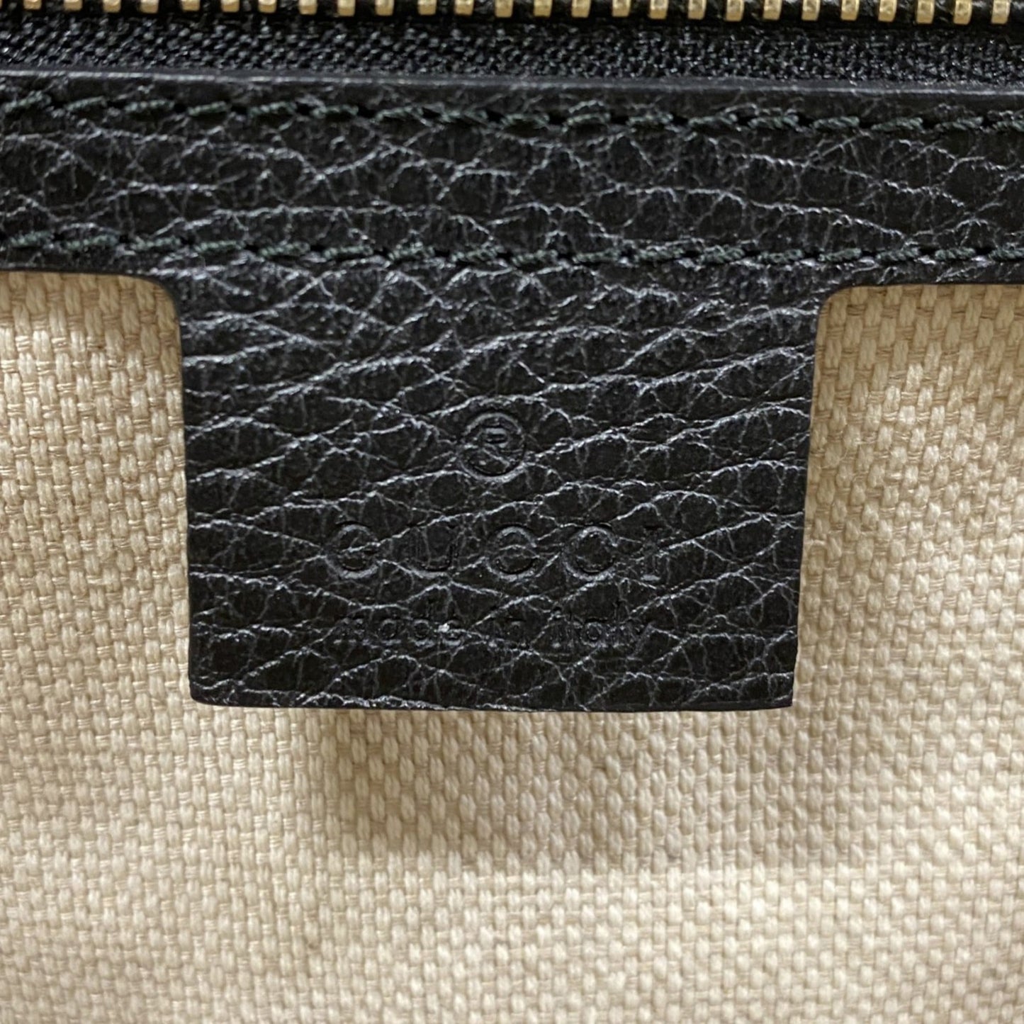 Gucci Black Leather Handbag