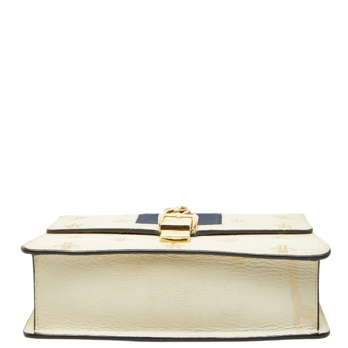 Gucci Ivory White Leather Shoulder Bag