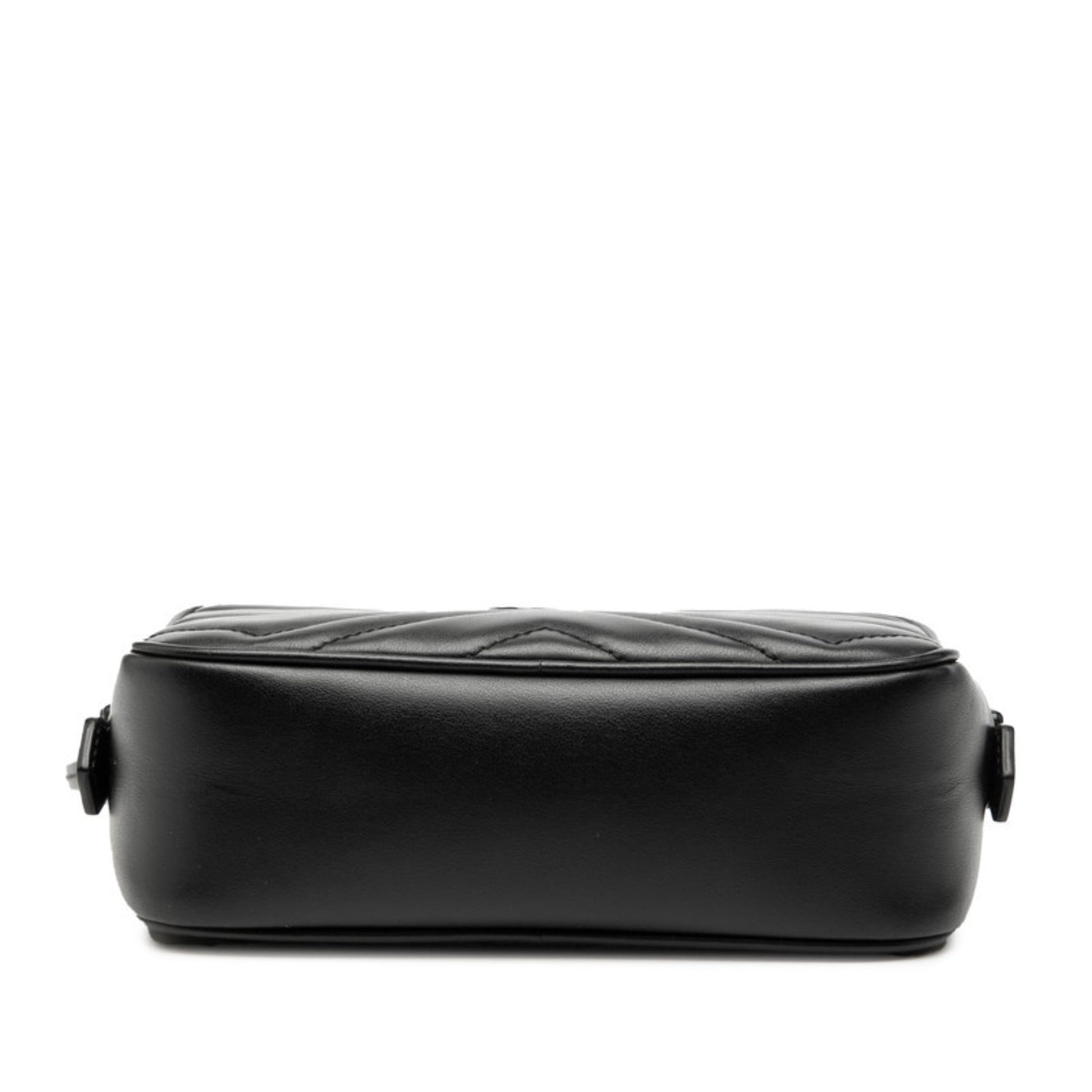 Gucci Black Leather Shoulder Bag