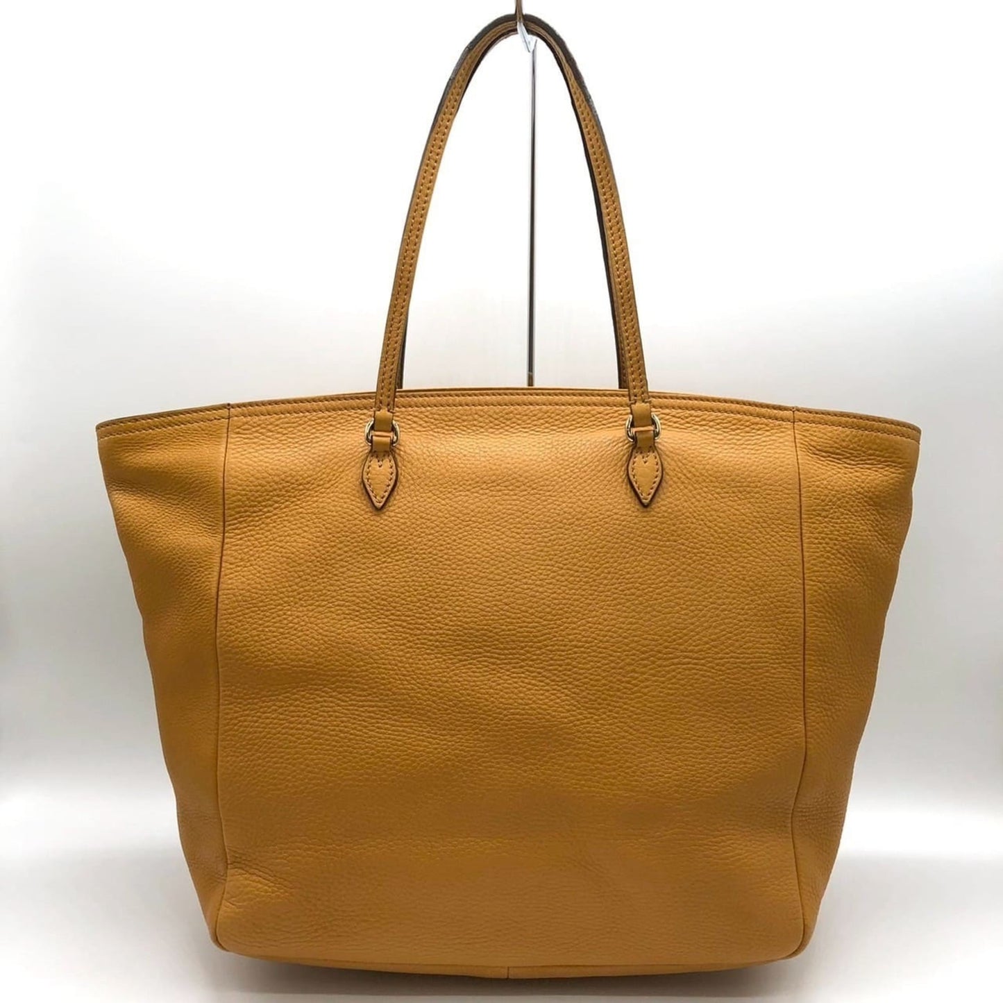 Gucci Yellow Leather Tote Bag