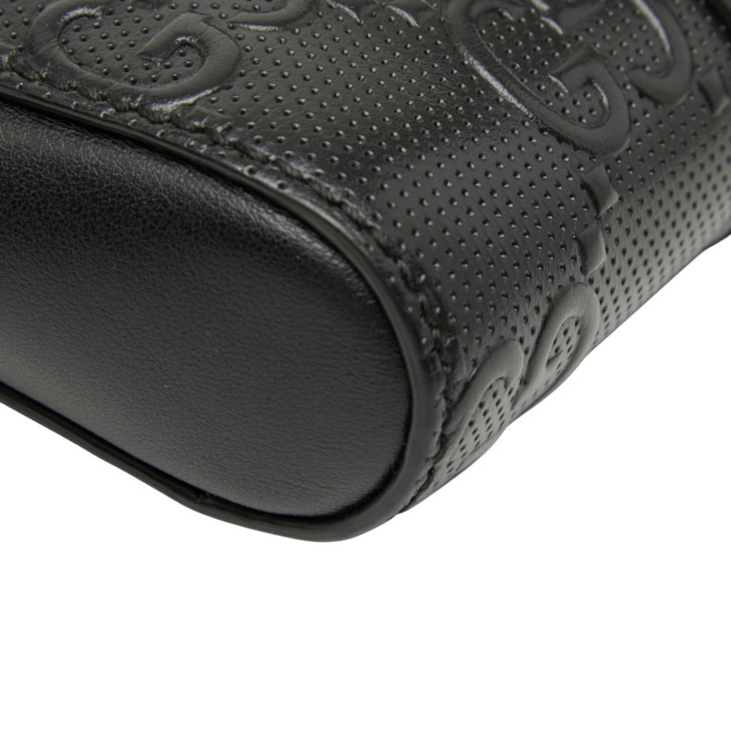 Gucci Black Leather Fanny Pack