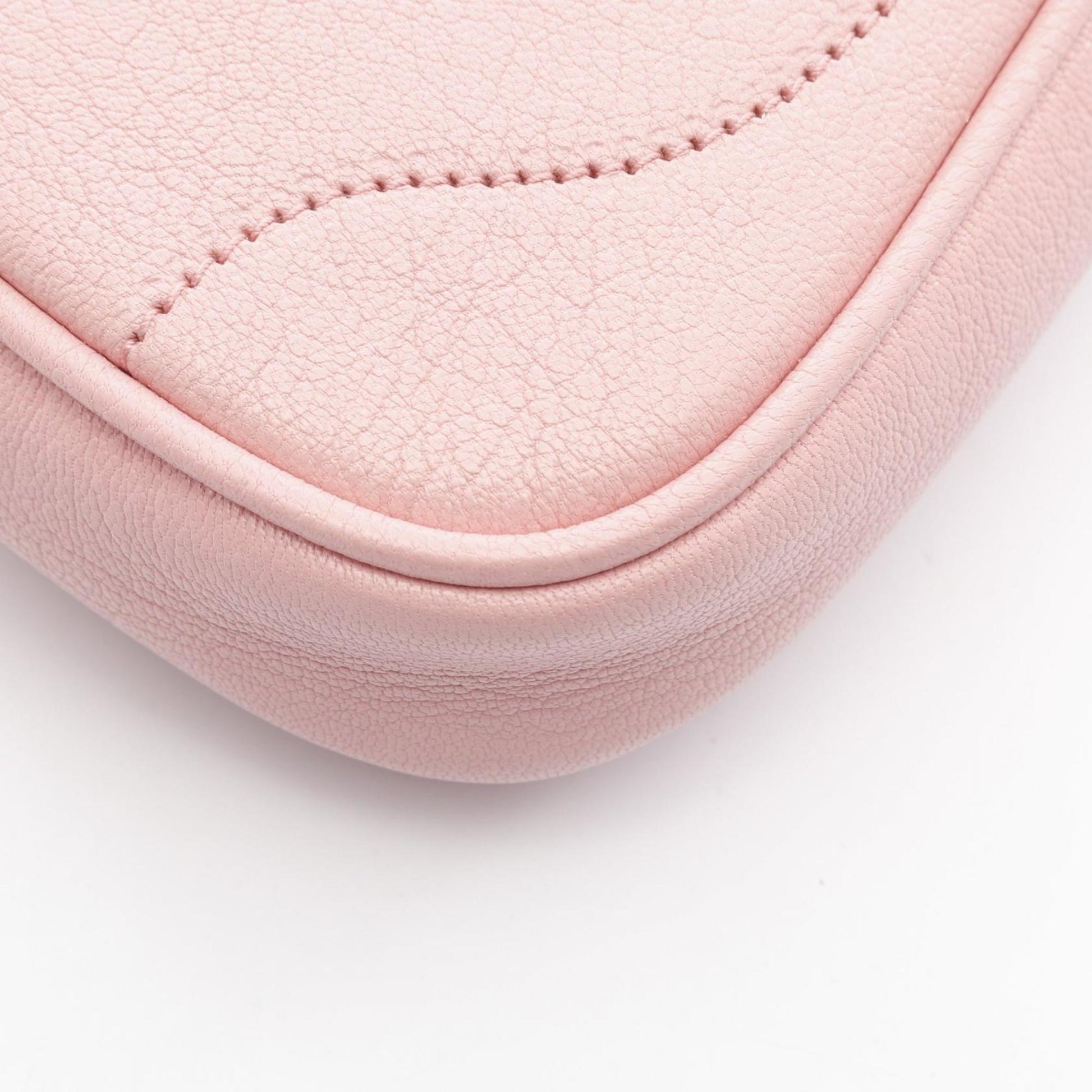 Gucci Pink Leather Handbag
