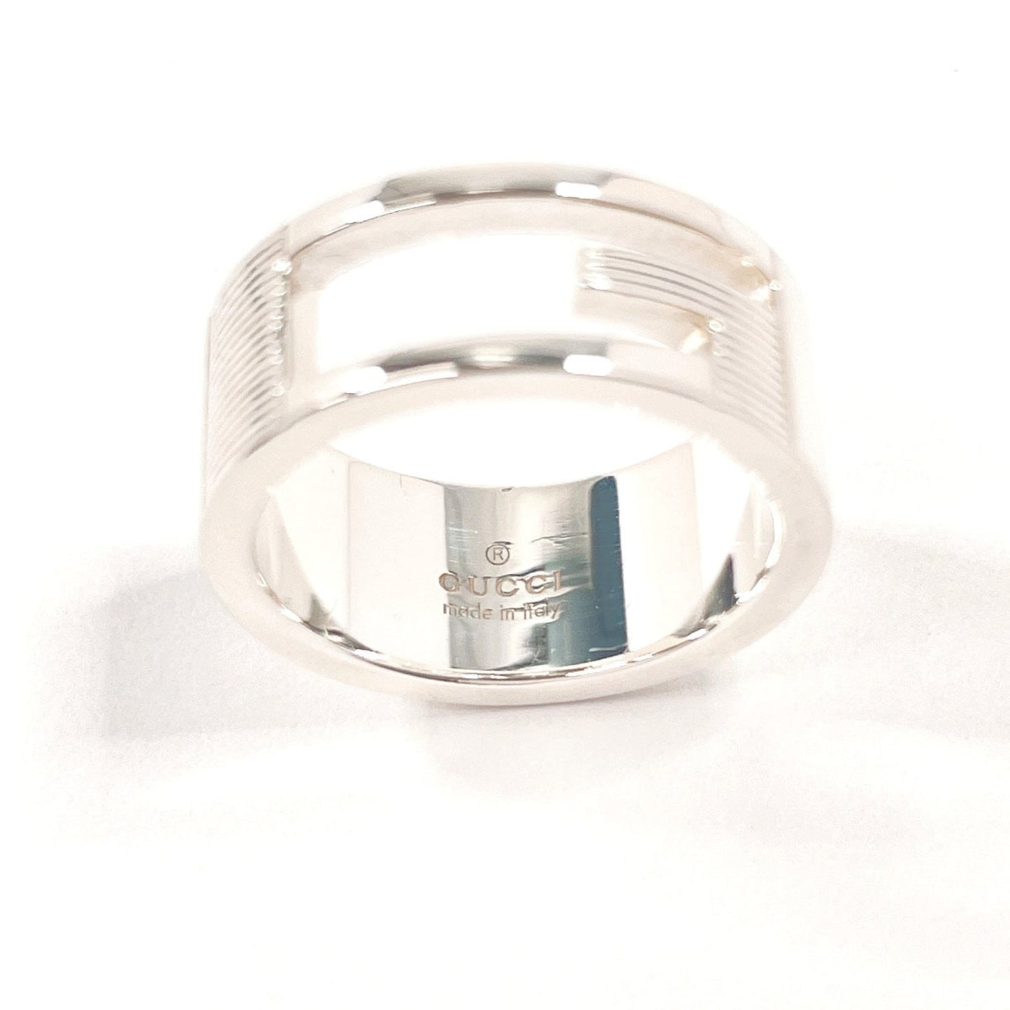 Gucci Silver Silver 925 Band Ring