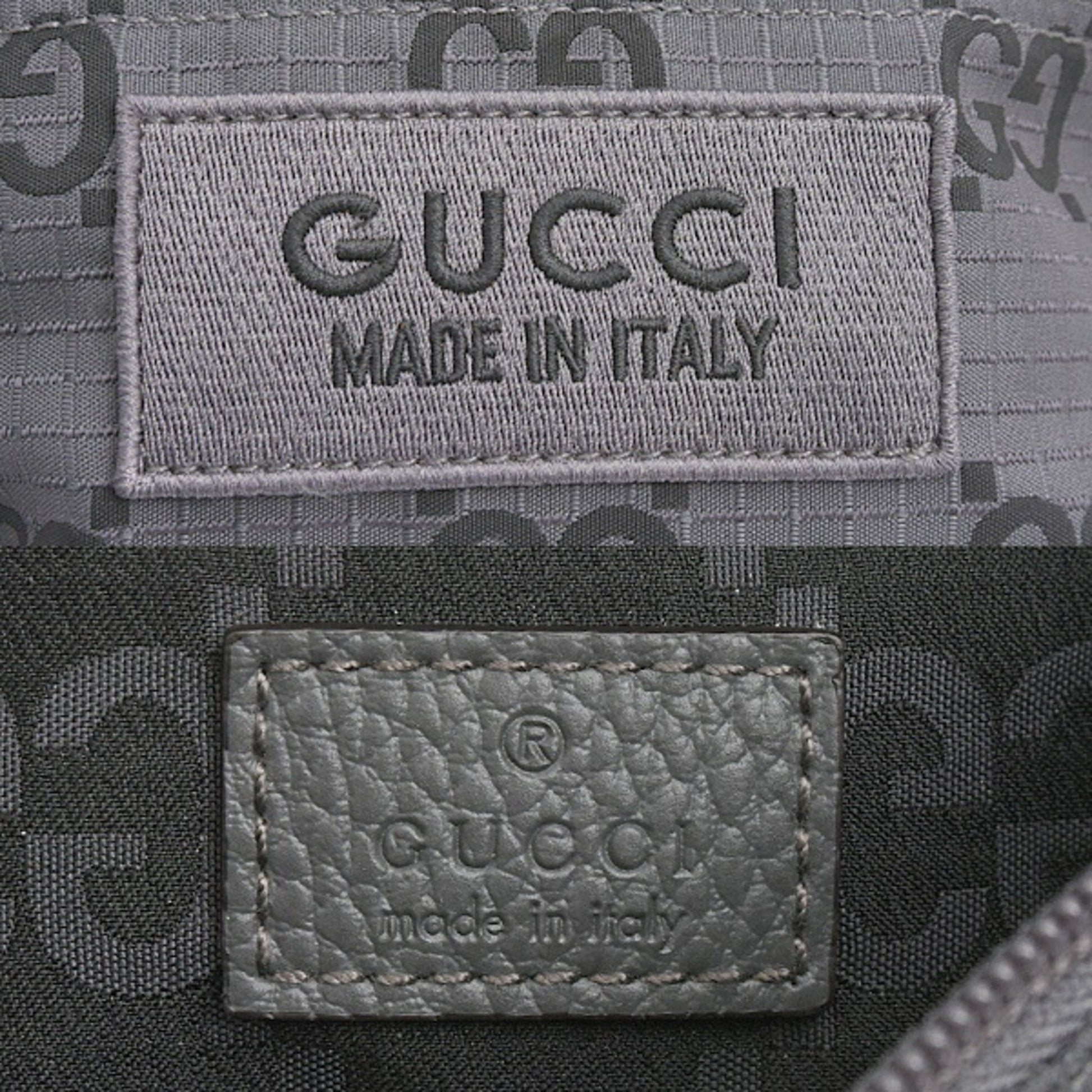Gucci Gray Polyester Sling Bag